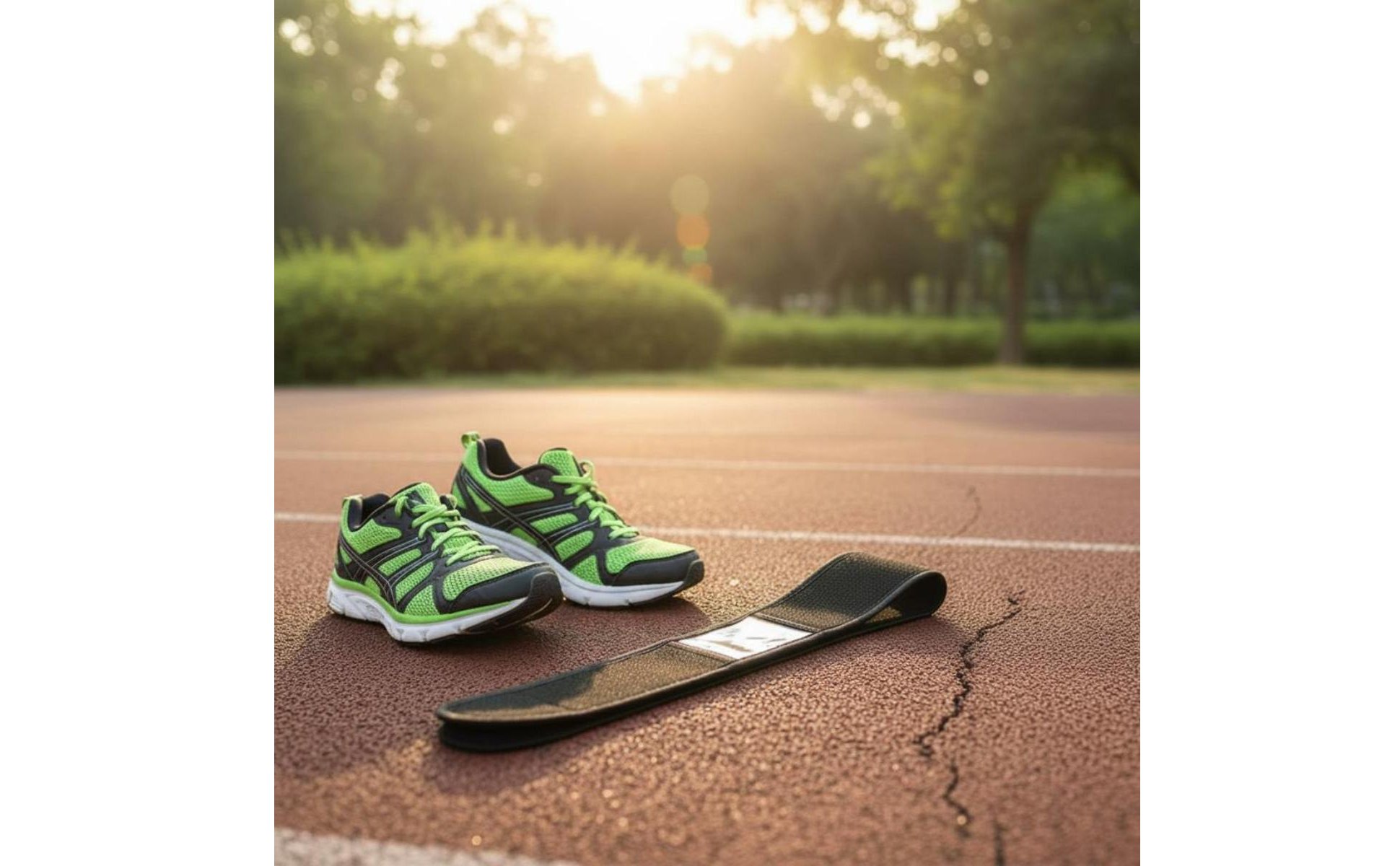 Step Counter Ankle Band Adjustable Pedometer Ankle Band Portable for Training