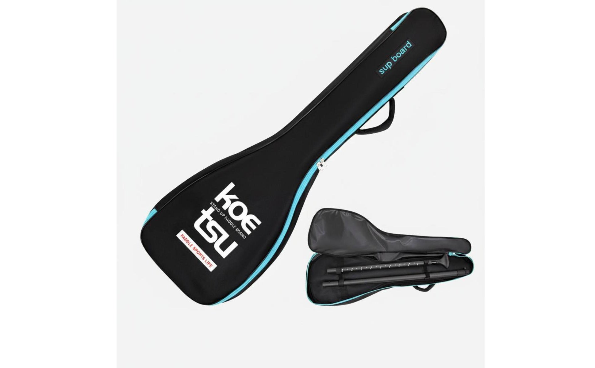 Three Section Paddle Bag Portable Double Ended Paddle Case Sturdy for Paddlers