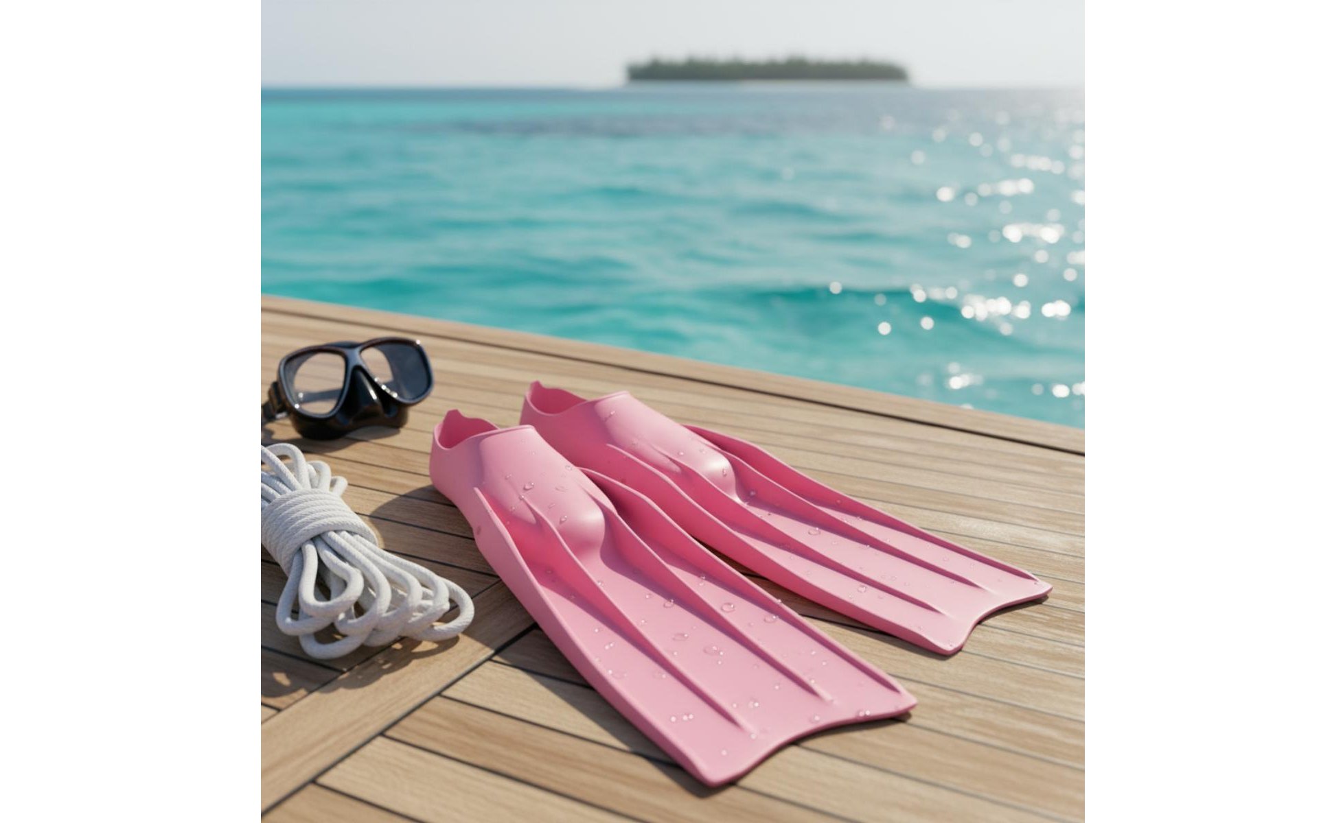Freediving Fins High Propulsion Effectiveness Long Blade Fins Full Foot Pocket