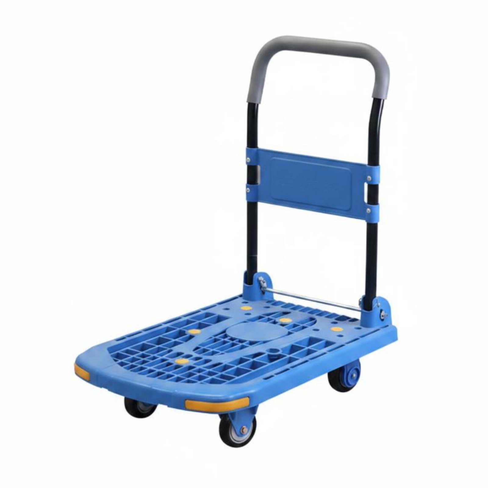 Foldable Hand Cart Quiet Wheels Transport Equipment for Home