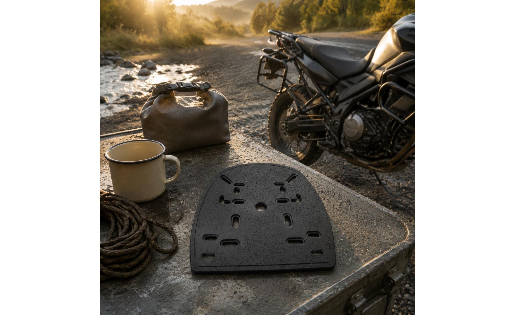 Scooter Rear Trunk Base Plate Reinforced Motorcycle Top Box Base Plate