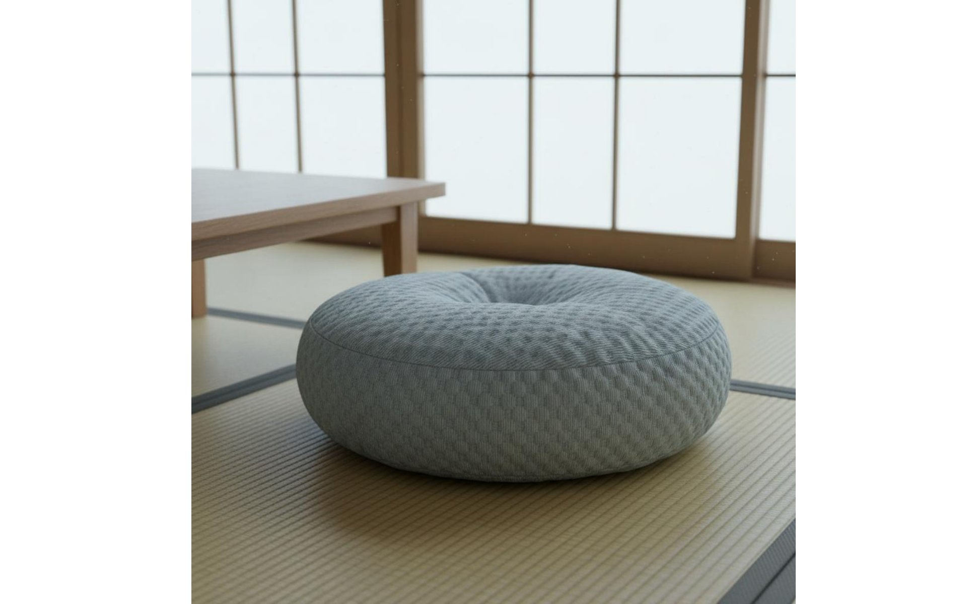 Cooling Seat Cushion Breathable Round Meditation Cushion Soft