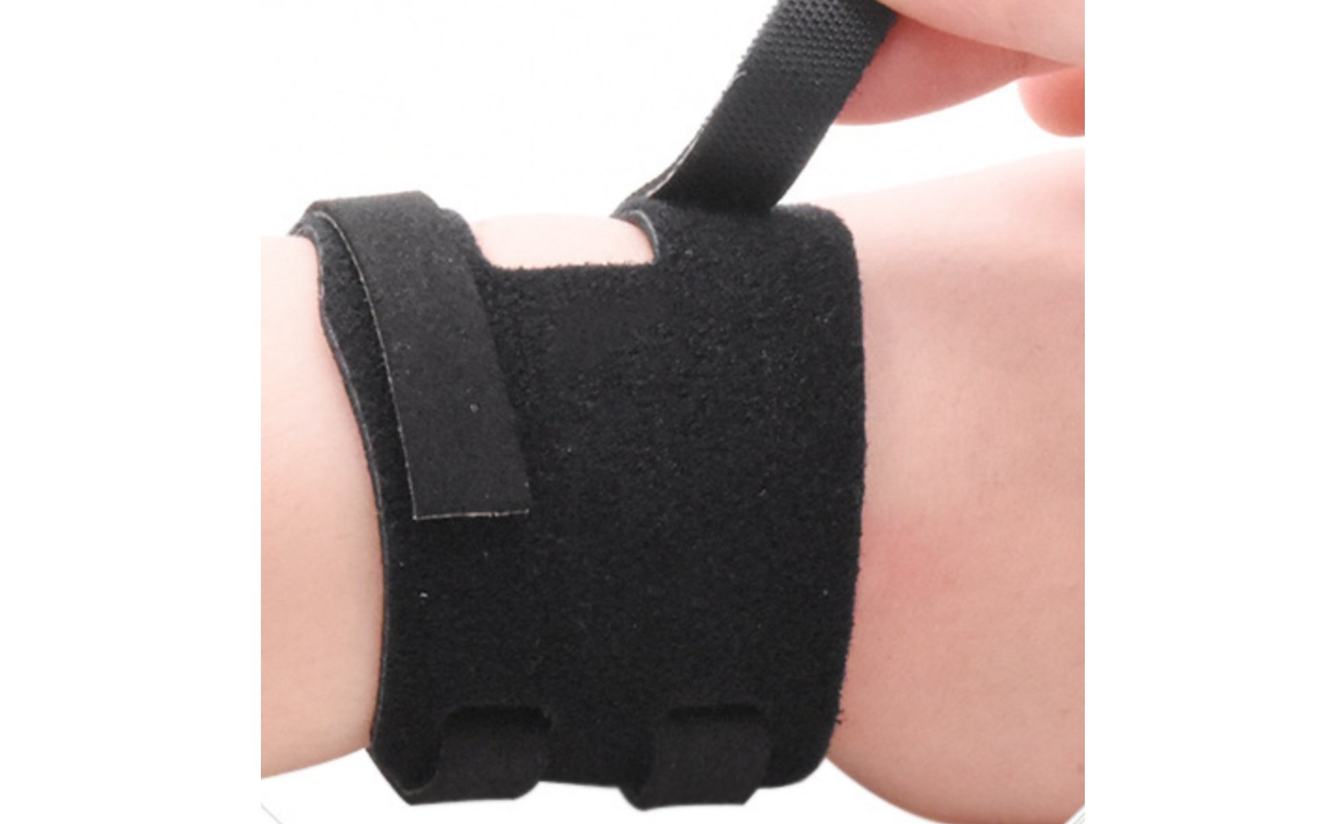 2 Pieces TFCC Wrist Strap Adjustable TFCC Wrist Brace Elastic for Gym, Badminton