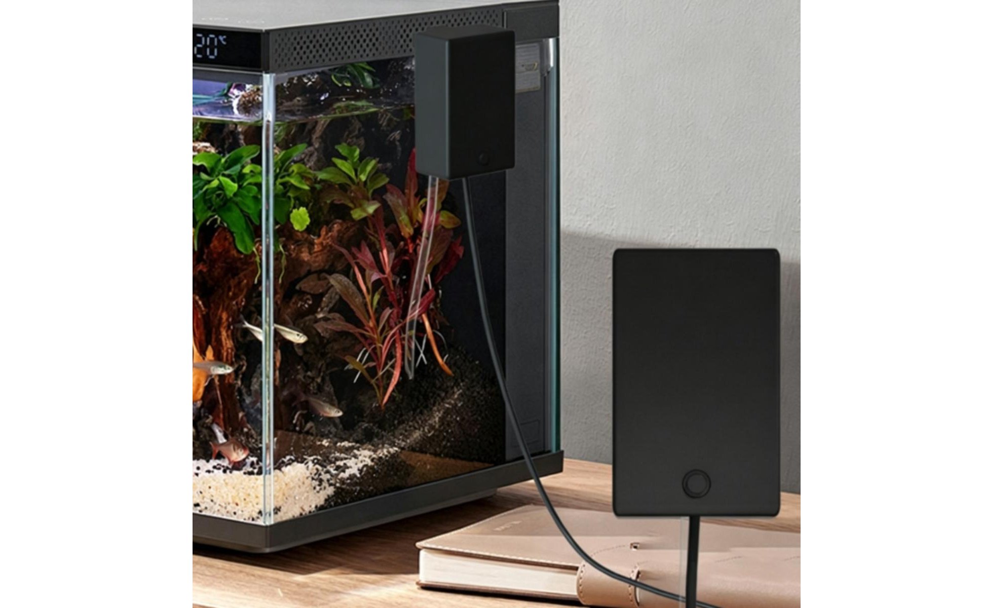 Aquatic Aquarium Air Pump Quiet Small Aquarium Pump Steady Steady-Aeration-Flow