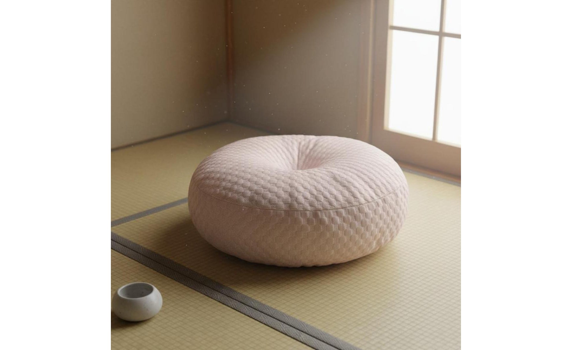 Cooling Seat Cushion Breathable Round Meditation Cushion Soft