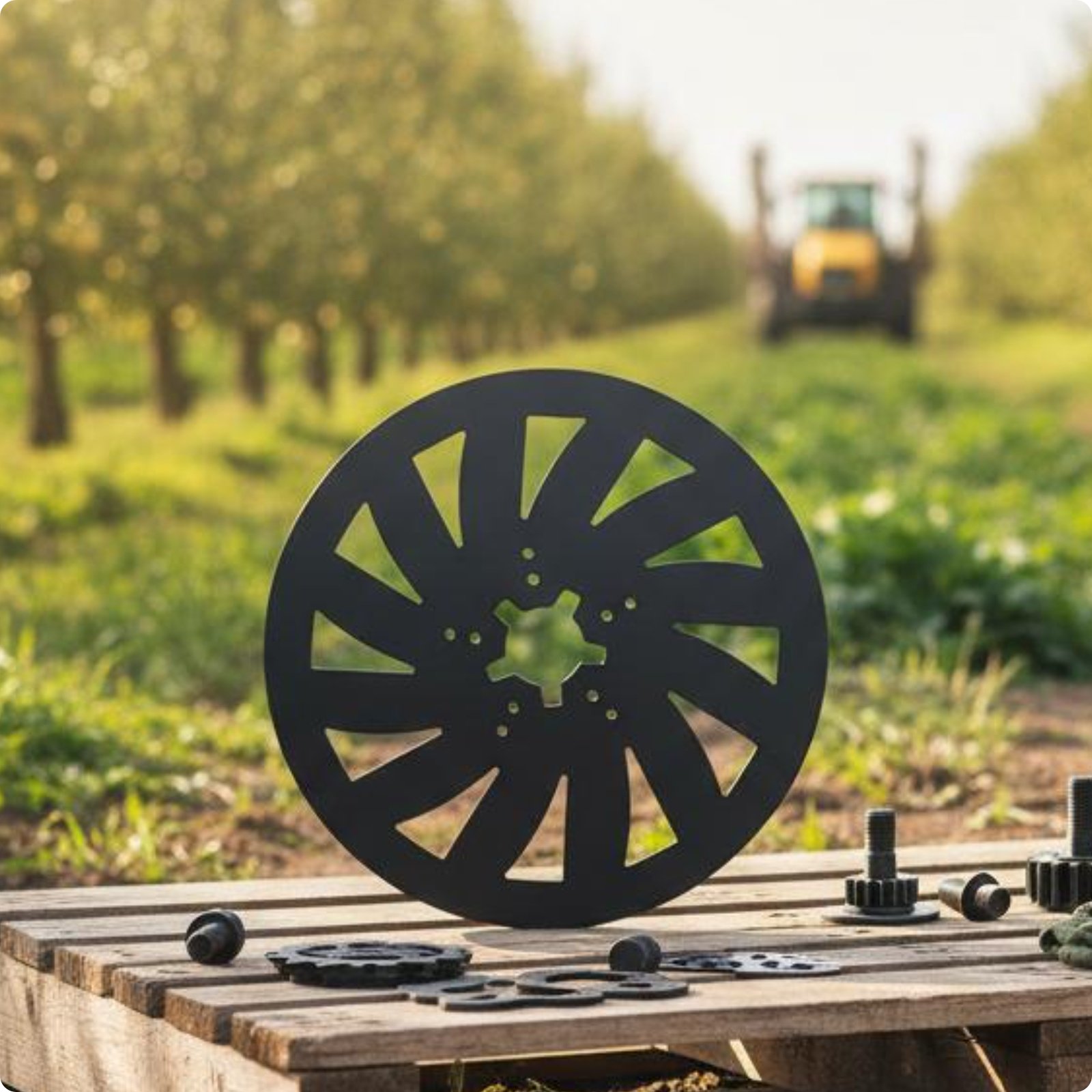 Grooved Pulley Wheel Thickened Irrigation Reel Wheel Long-Lasting