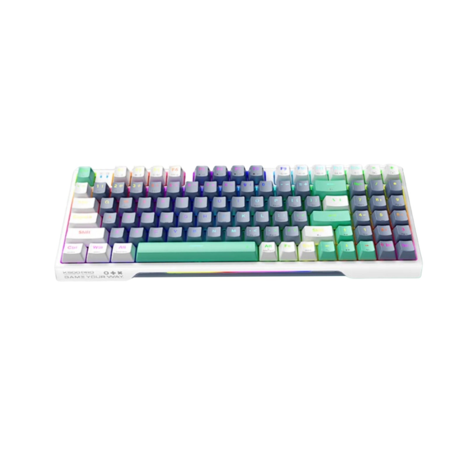 Mechanical Keyboard USB-C Hot-Swappable Keyboard Compact Layout Computer Accessory for Desktop