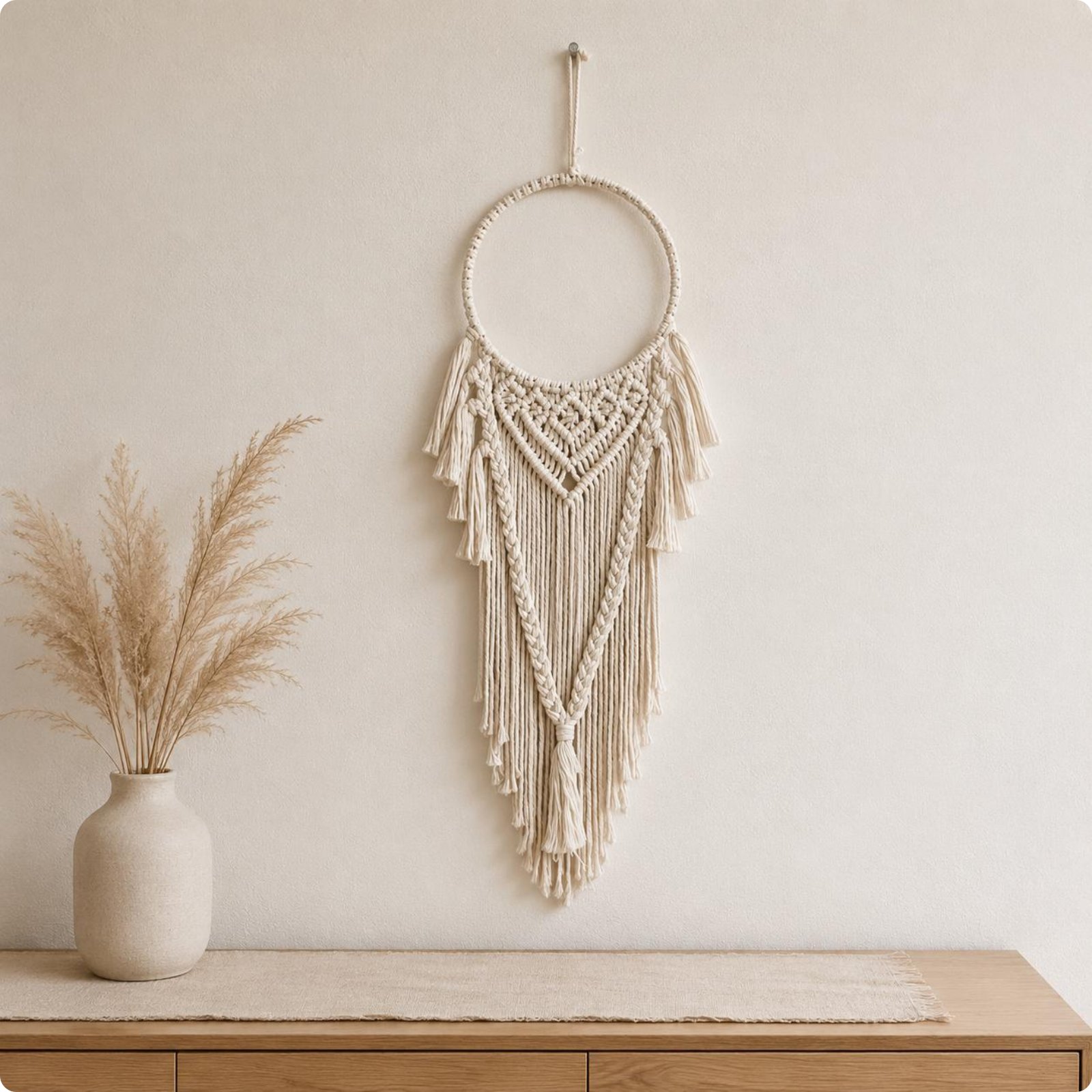 Macrame Wall Hanging Handmade Macrame Tapestry Decorative