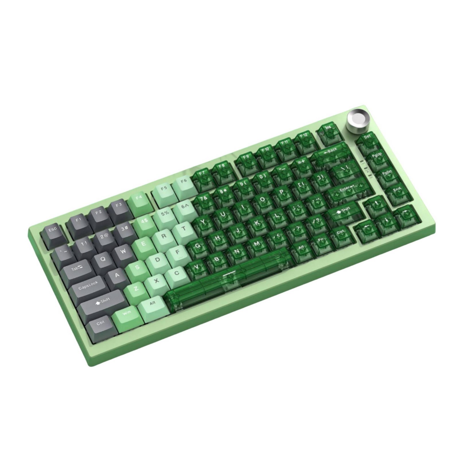 Customizable Tri-Mode Mechanical Keyboard Rechargeable Custom Mechanical Keyboard 104-Key Anti-Ghosting for Home
