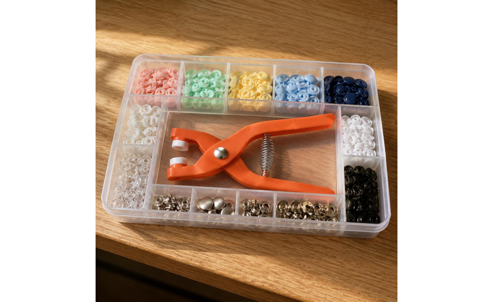 No-Sew Snap Installer Easy Install Prong Snap Tool Set Baby Clothes Friendly