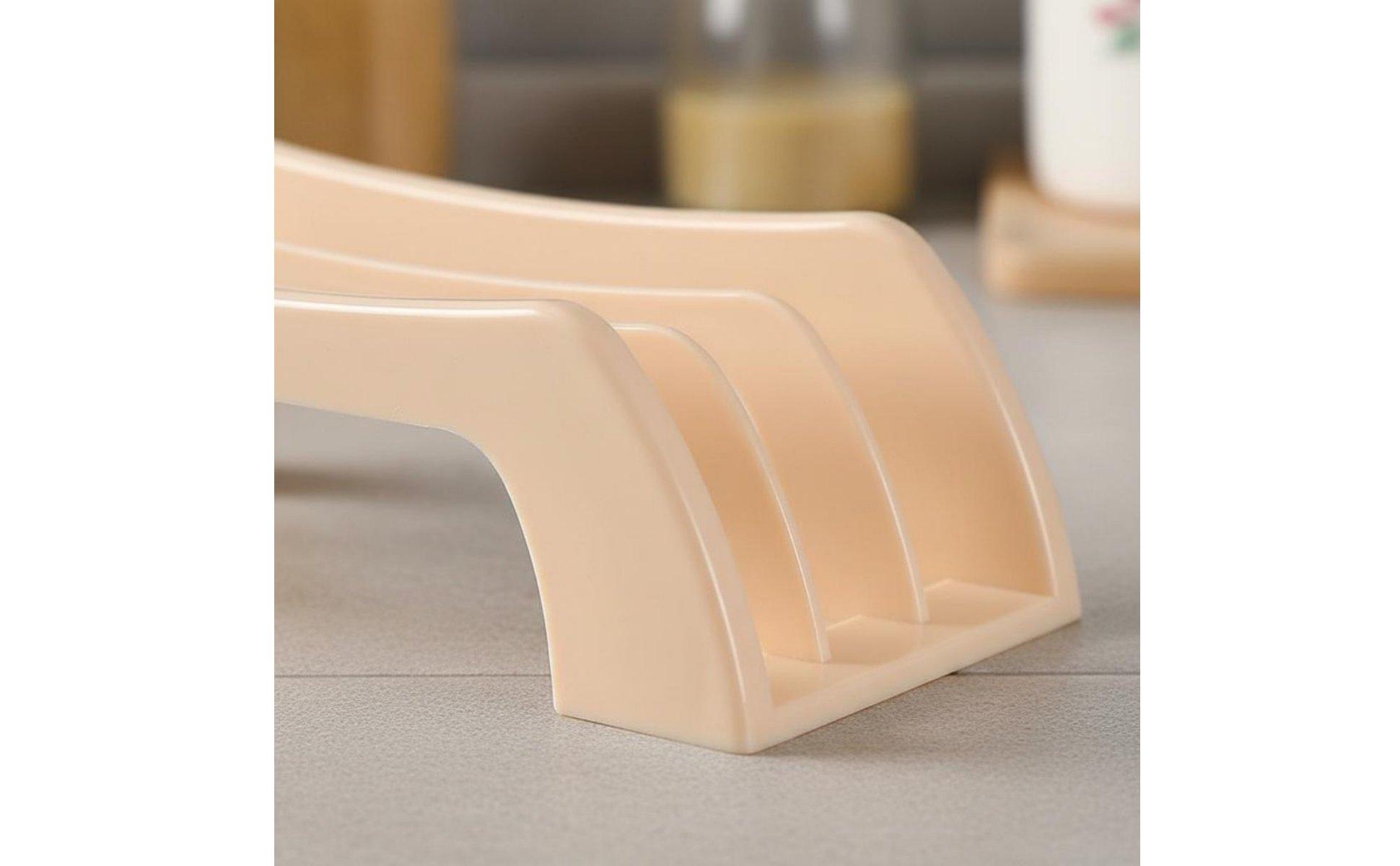 3 Slot Chopping Board Organizer Ventilated Board Holder