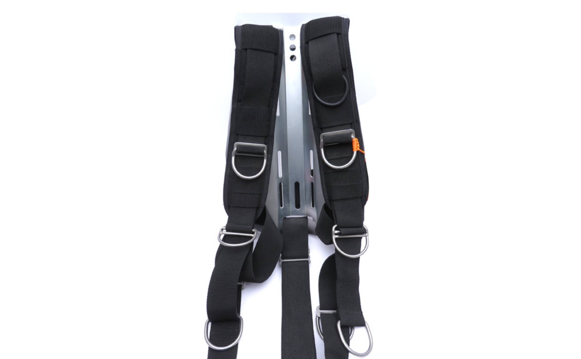 Diving Harness D Buckle SS316 2 Inch Strap D Ring Sand Blasted Finish