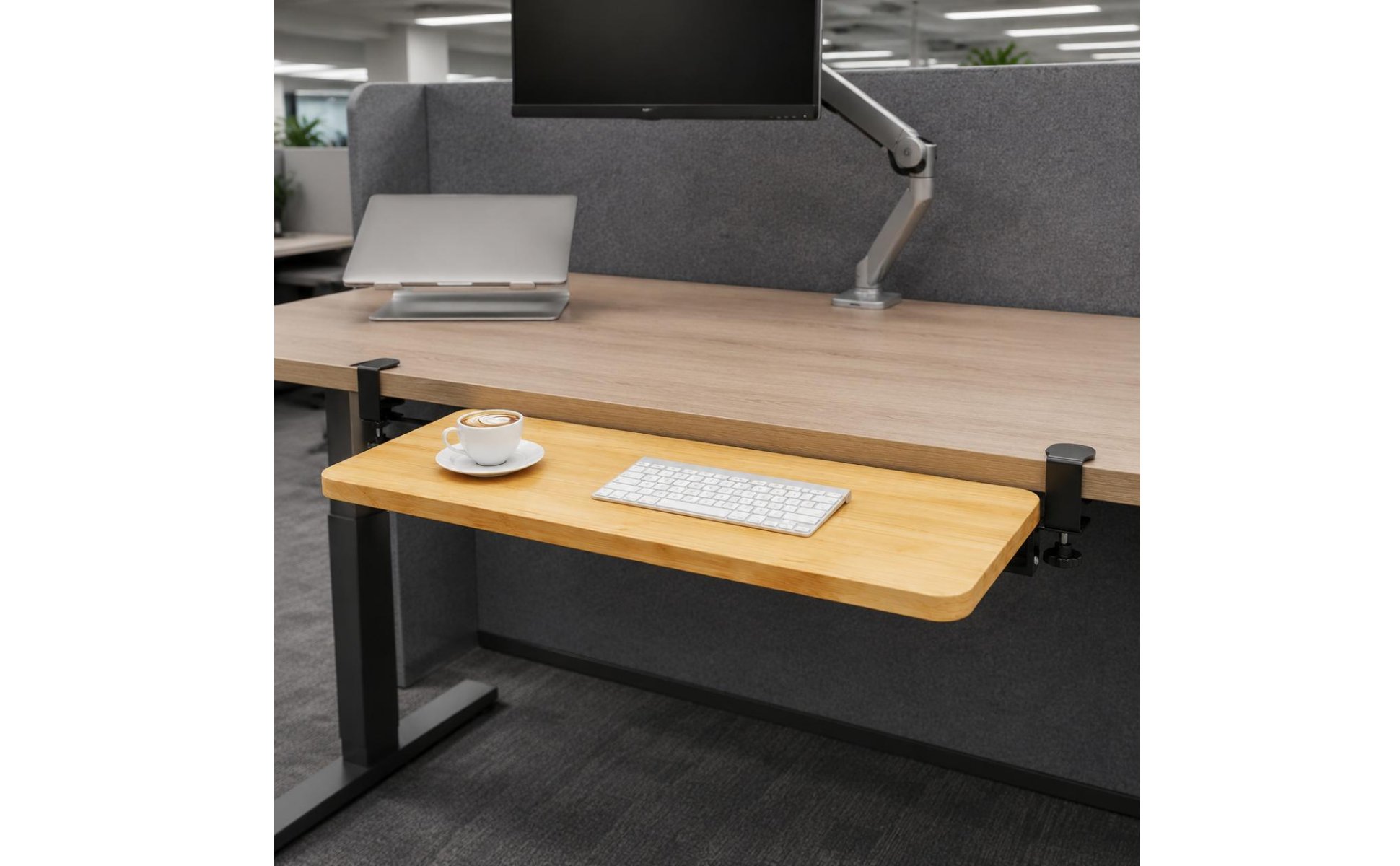 Folding Desk Extender Foldable Desktop Extension Board Extendable