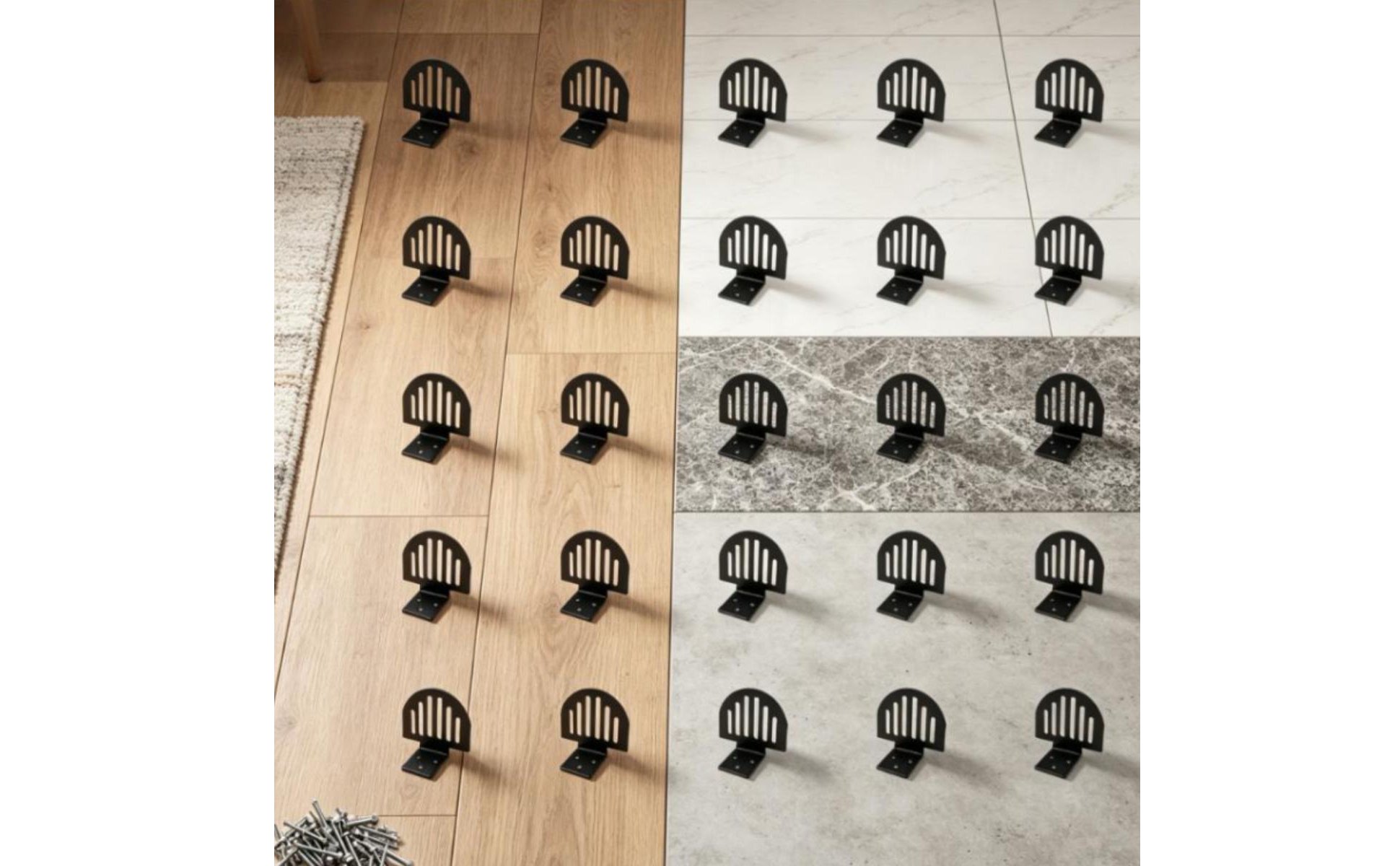 25 Pieces Metal Roof Snow Guard Heavy Duty Roof Snow Guard Rust Resistant