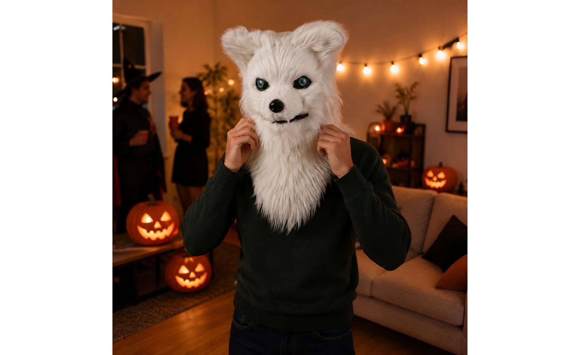 Open Mouth Creature Mask Movable Jaw Funny Creature Head Mask Realistic