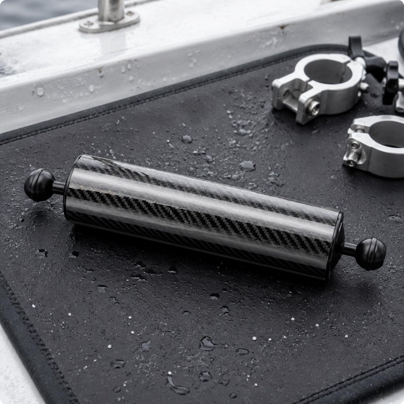 Double Ball Head Buoyancy Arm Buoyant Carbon Fiber Buoyancy Arm for Diving
