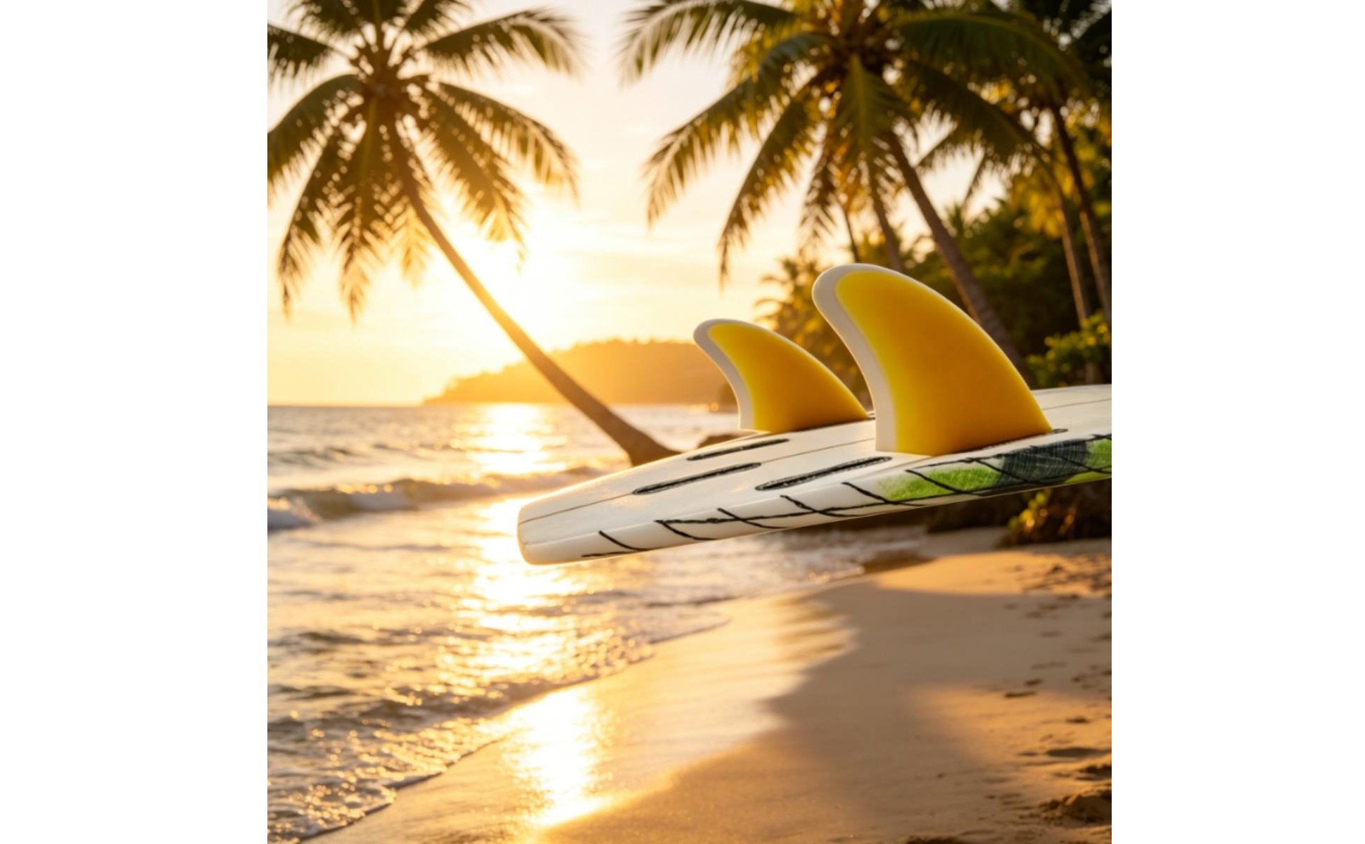 2 Pieces Double Tab Wave-Riding Fins Fin Control System II Compatible Double Tab