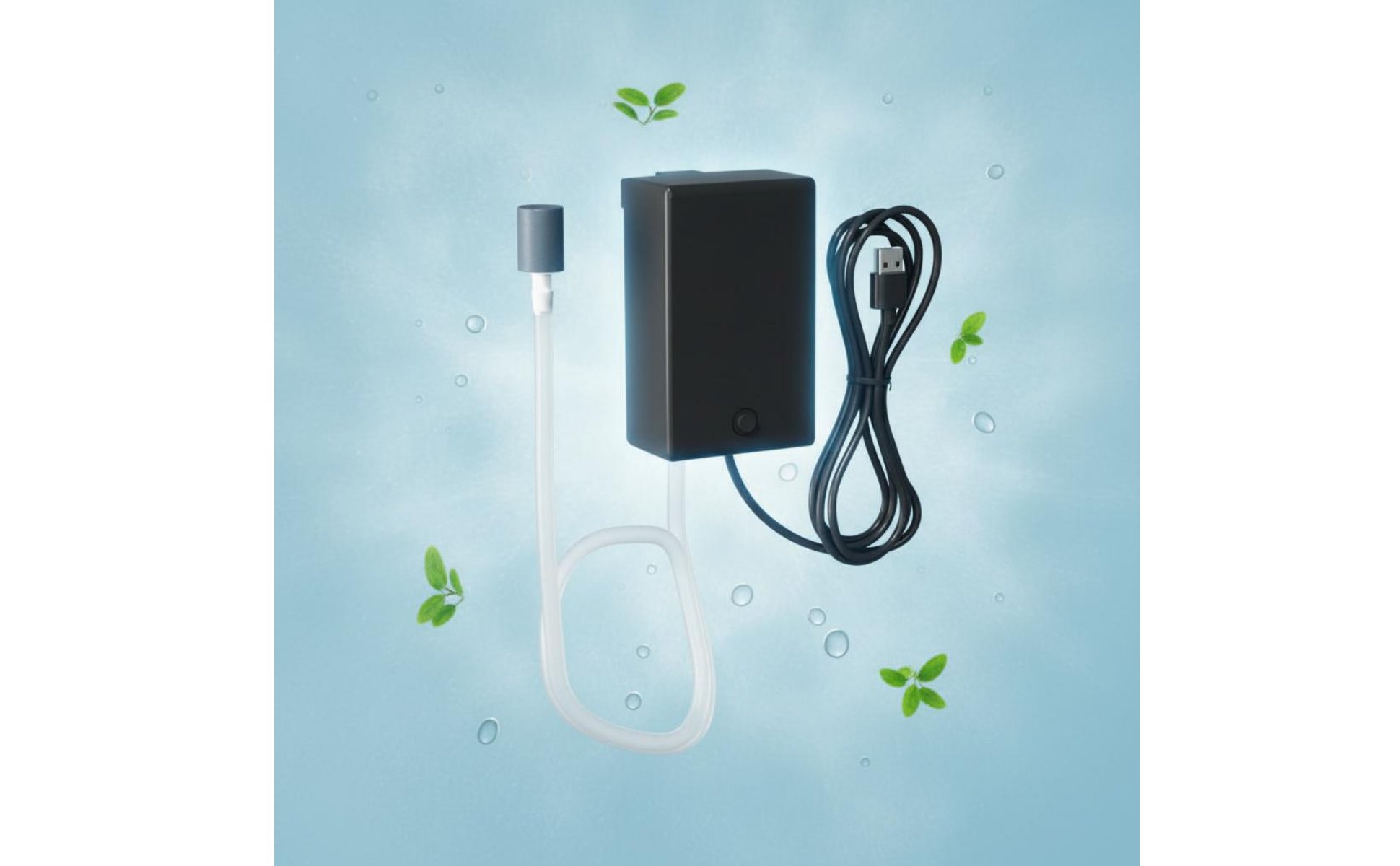 Aquatic Aquarium Air Pump Quiet Small Aquarium Pump Steady Steady-Aeration-Flow