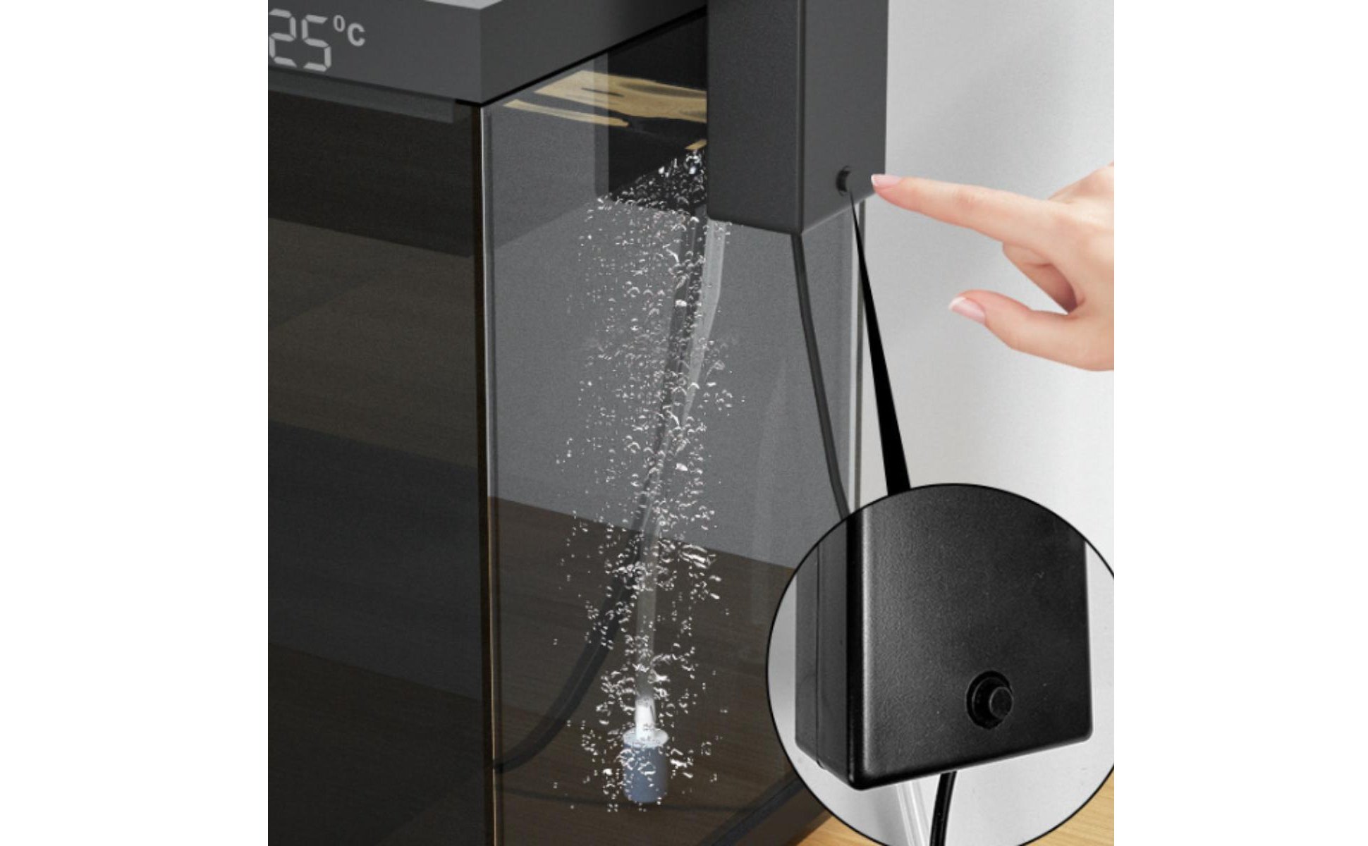 Aquatic Aquarium Air Pump Quiet Small Aquarium Pump Steady Steady-Aeration-Flow