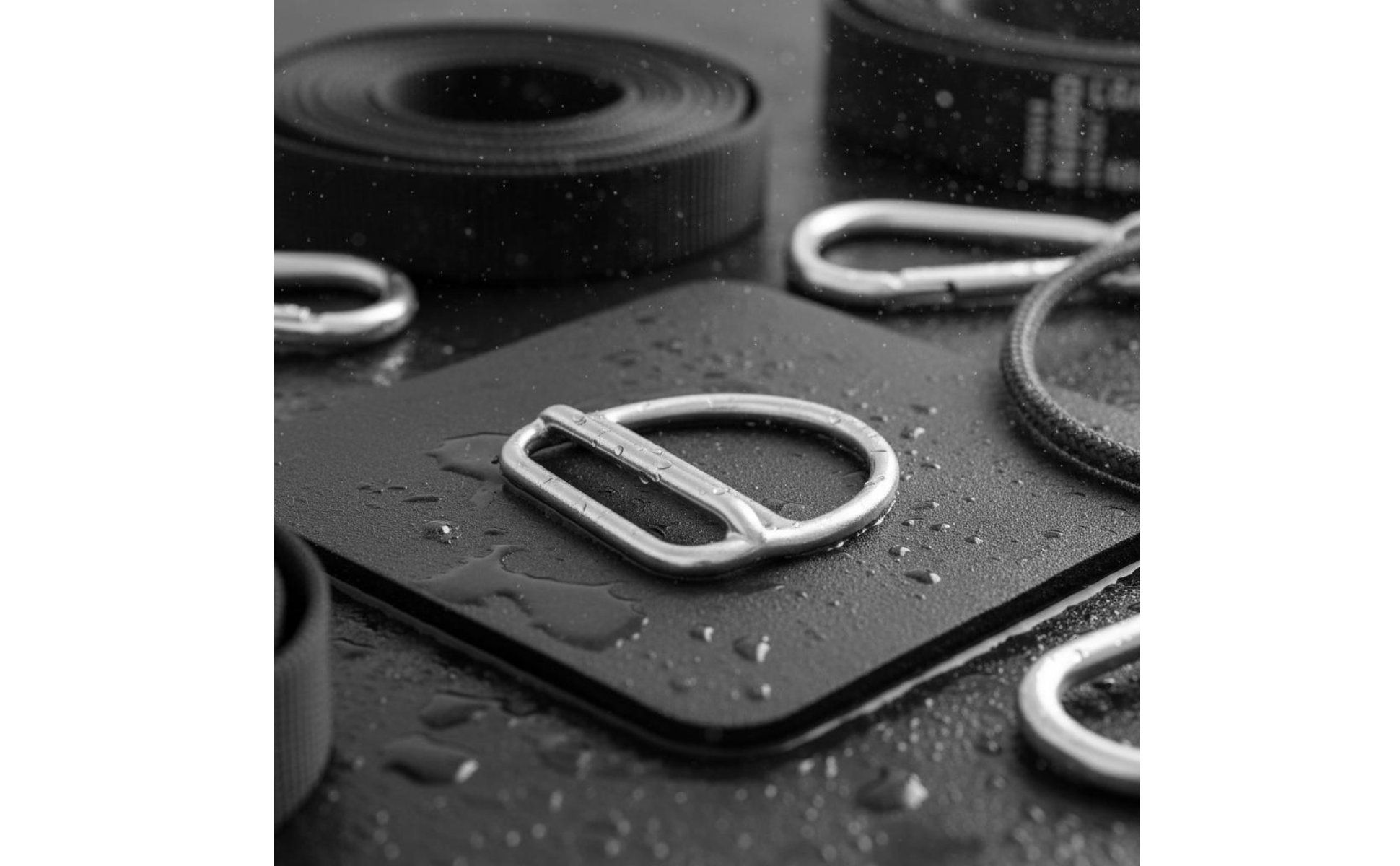 Diving Harness D Buckle SS316 2 Inch Strap D Ring Sand Blasted Finish