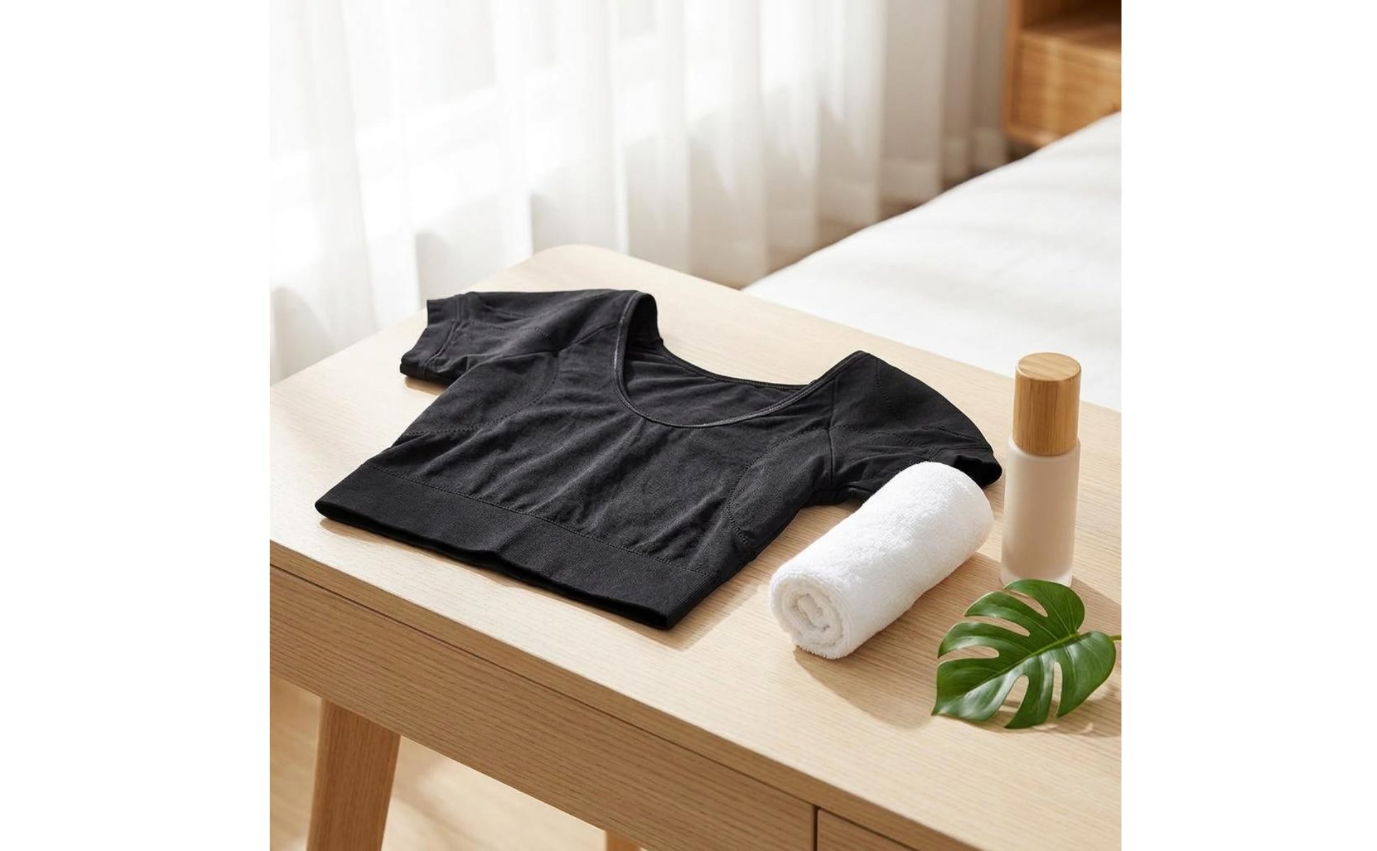 300 Pieces Armpit Sweat Pads Vest Washable Underarm Sweat Vest Breathable