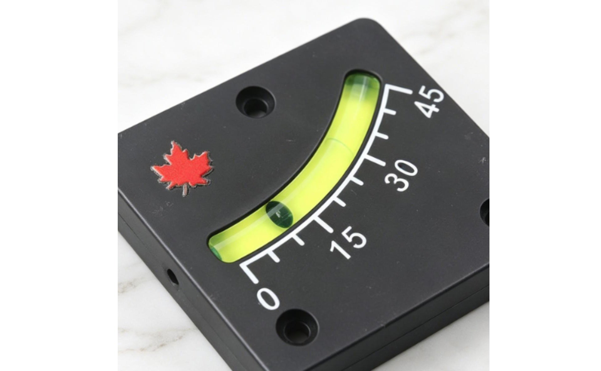 45 Degree Inclinometer Portable Ball Level Gauge Easy Install for Installation