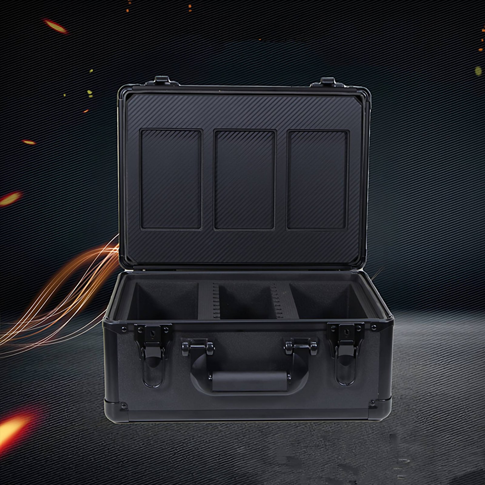 Lockable Card Storage Box Large Capacity Graded Card Storage Box Dustproof
