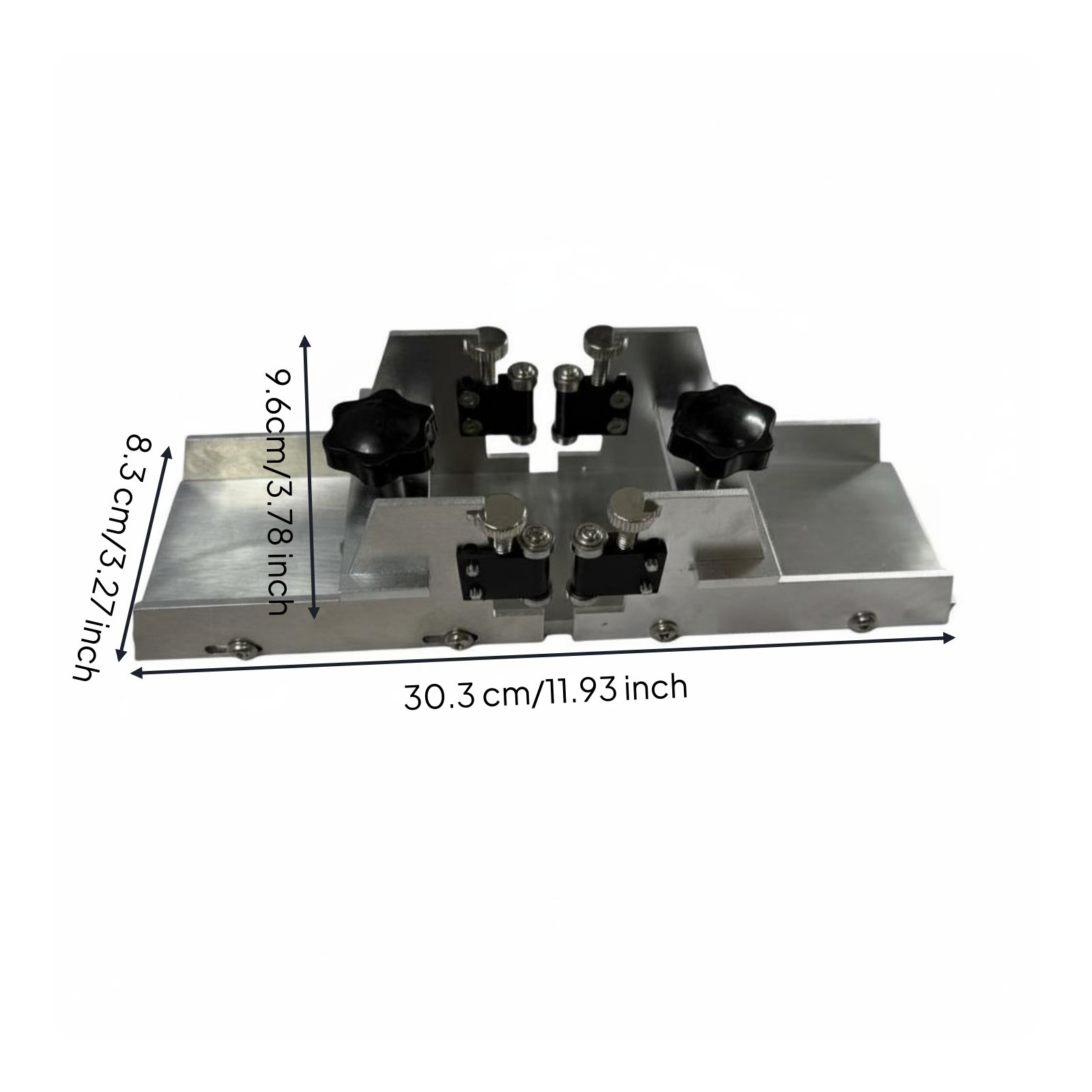 Fret Slotting Jig Exact Repair Gear Sturdy Metal Frame for Luthiers