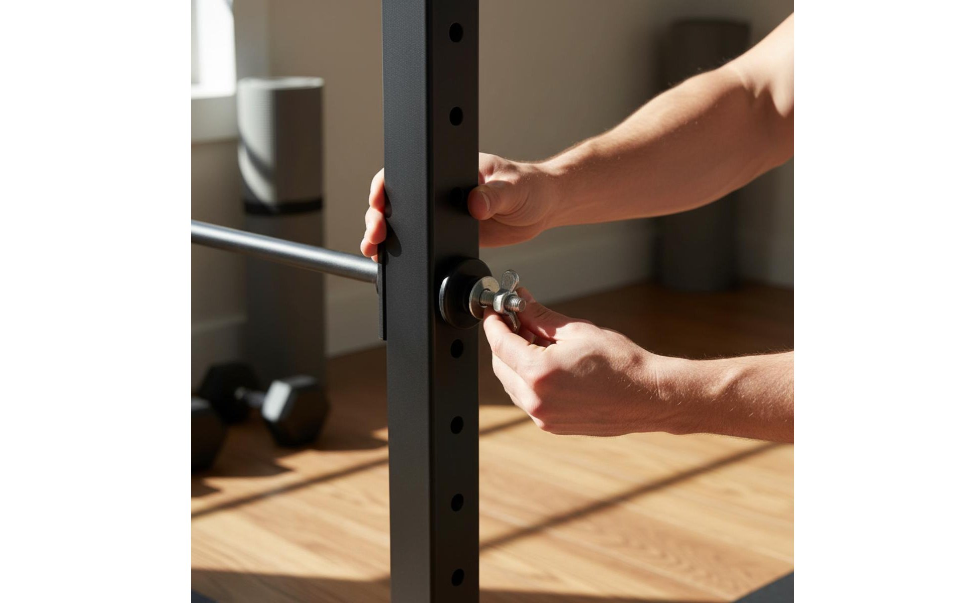 Squat Rack Attachment Multi Use Resistance Band Hook Easy to Install