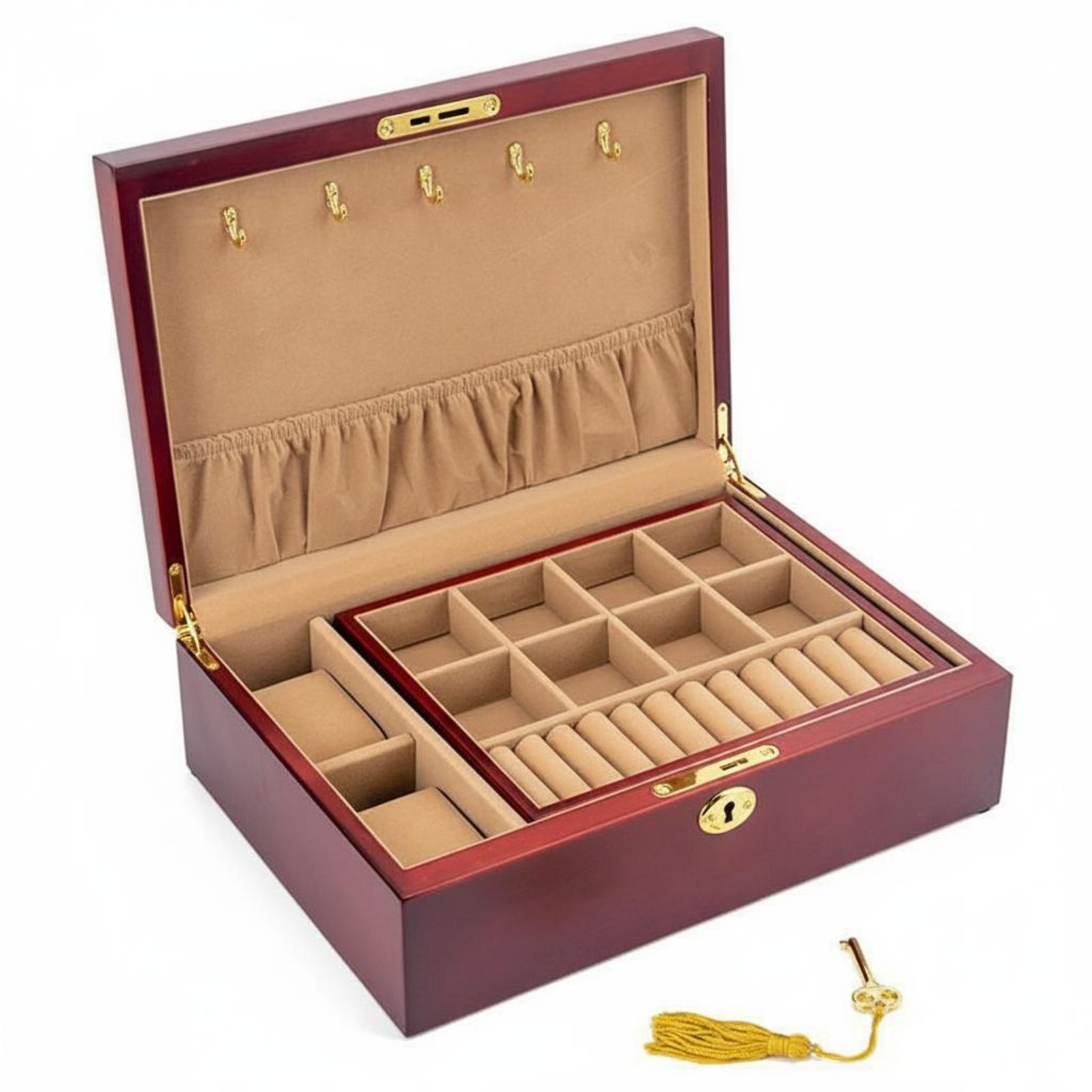Wooden Jewelry Box Jewelry Organizer Box Gift