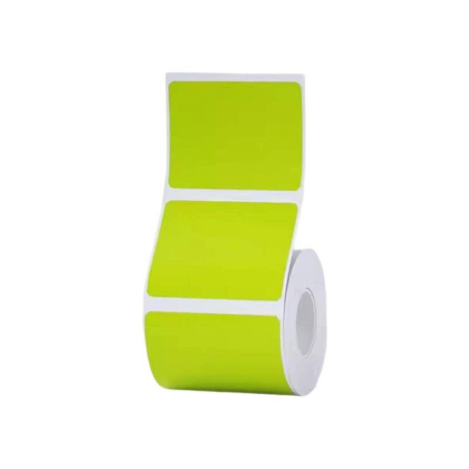 Self-Adhesive Thermal Transfer Label Roll Customizable Thermal Printer Label Fade Resistant for Jewelry