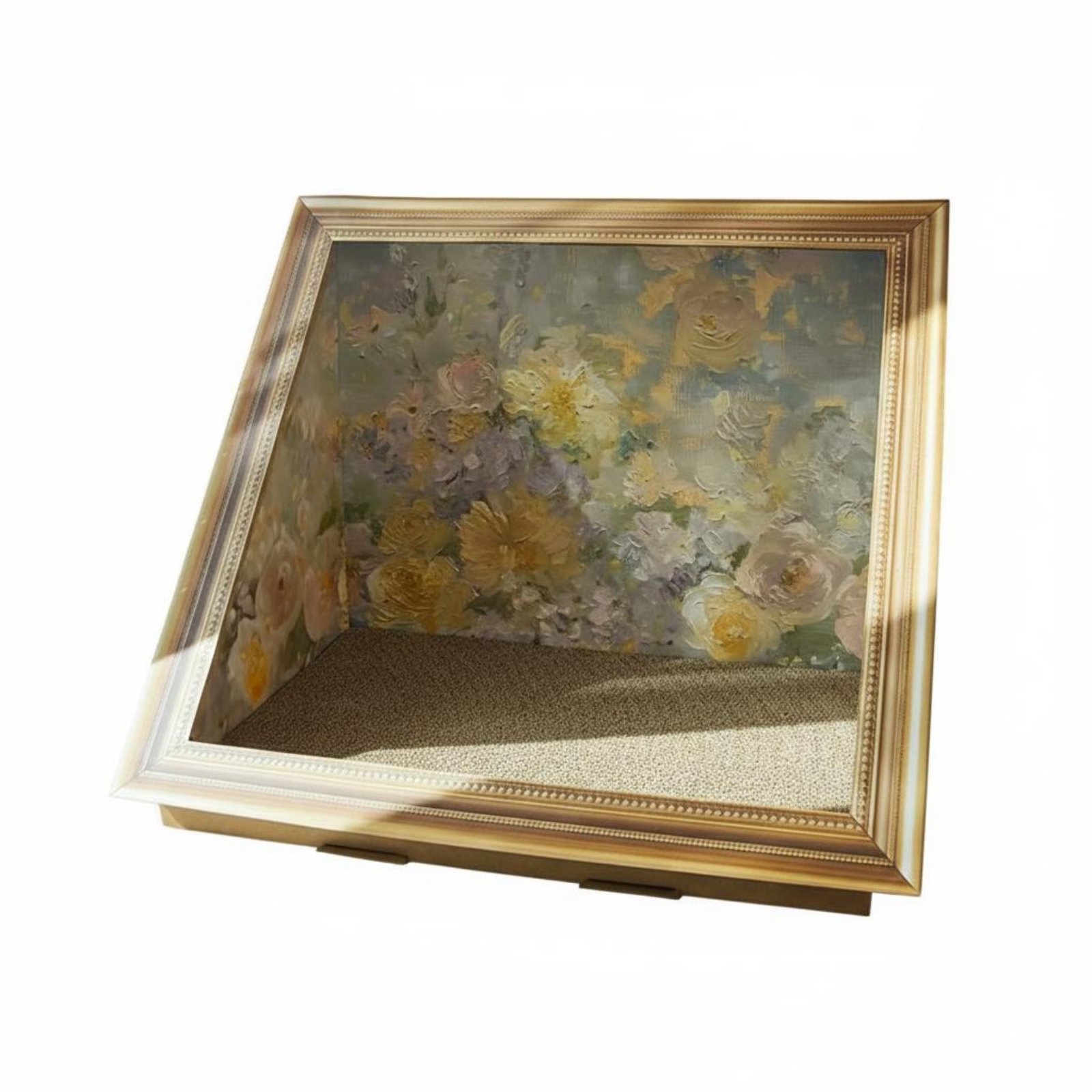 Cat House Scratcher Picture Frame Shaped Cat Bed  Lounger Scratch-Resistant Pet Accessory