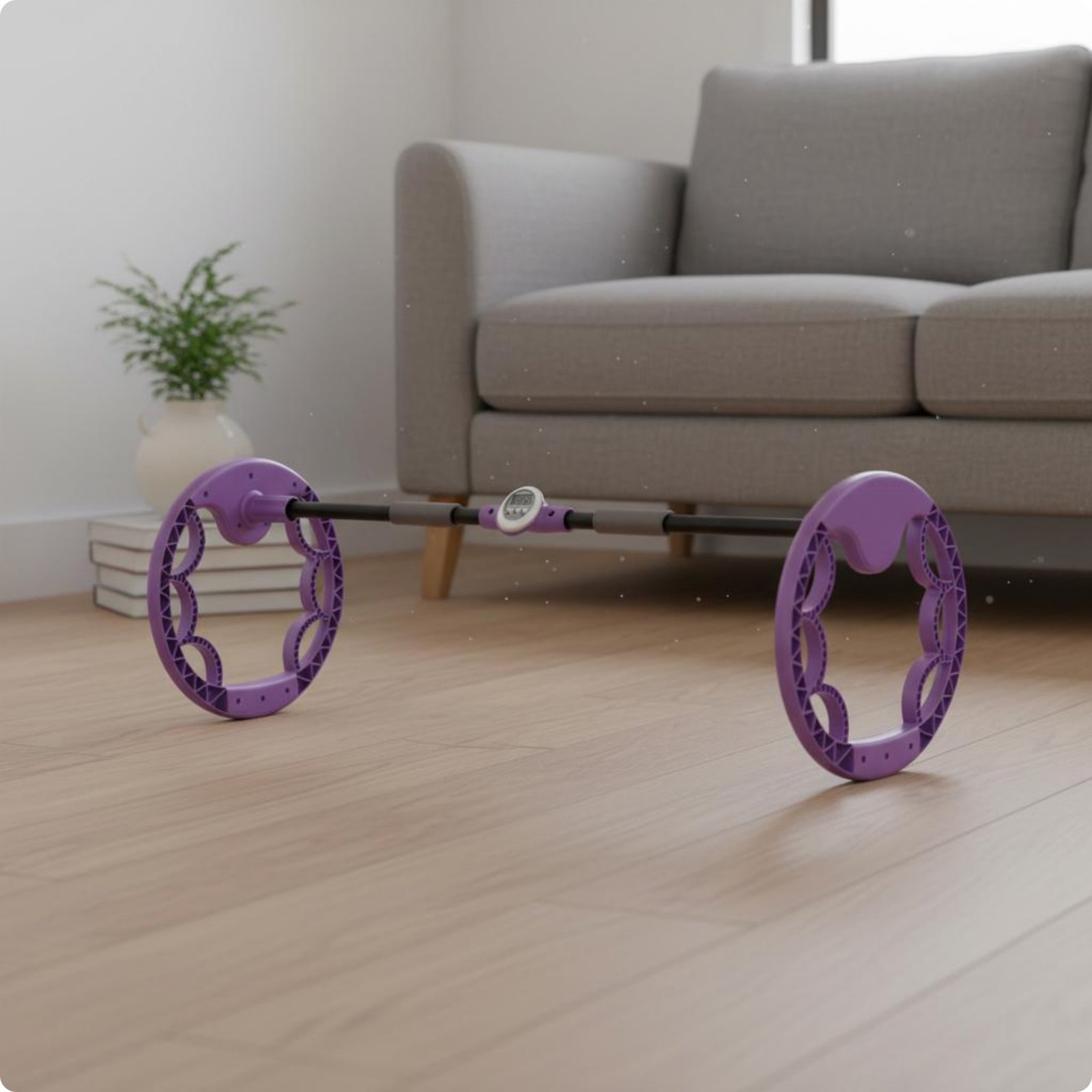 Twin Wheel Exercise Wheel Pelvic Lifting Waist Twisting Exercise Wheel Small
