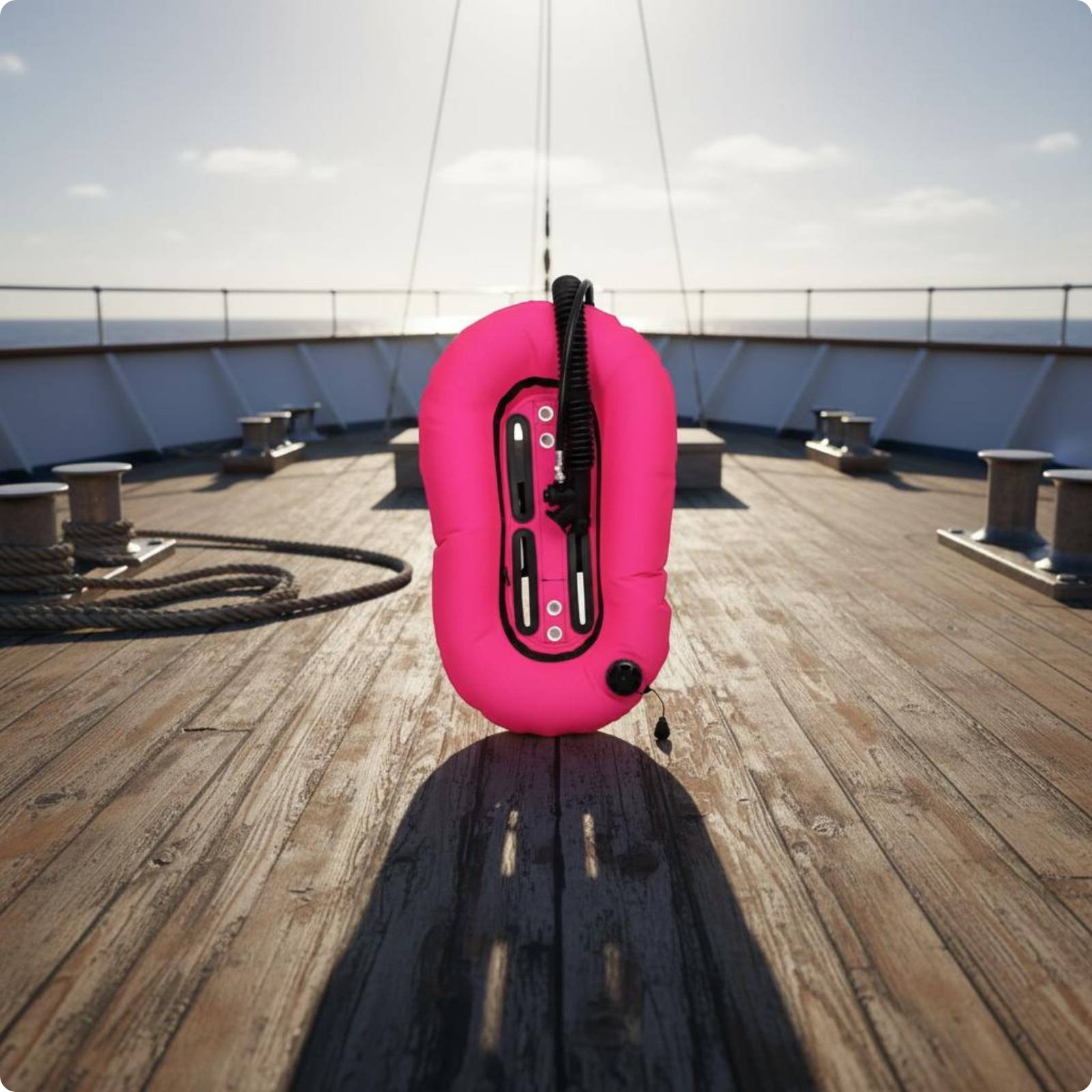 Backplate Buoyancy Compensator BCD Low Pressure Hose Included Diving Bladder