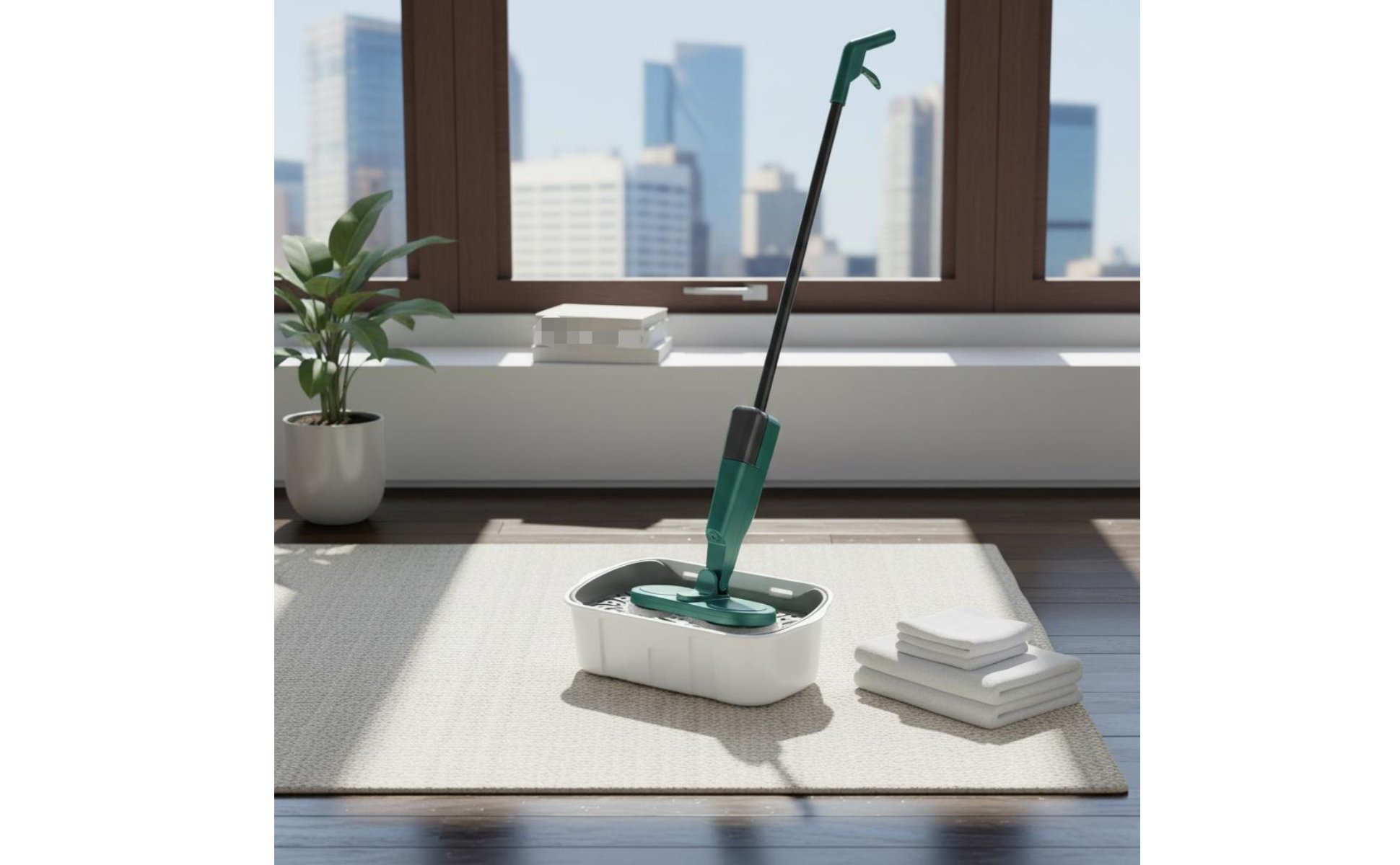 Rotating Mop Easy to Use Wireless Electric Mop USB Rechargeable
