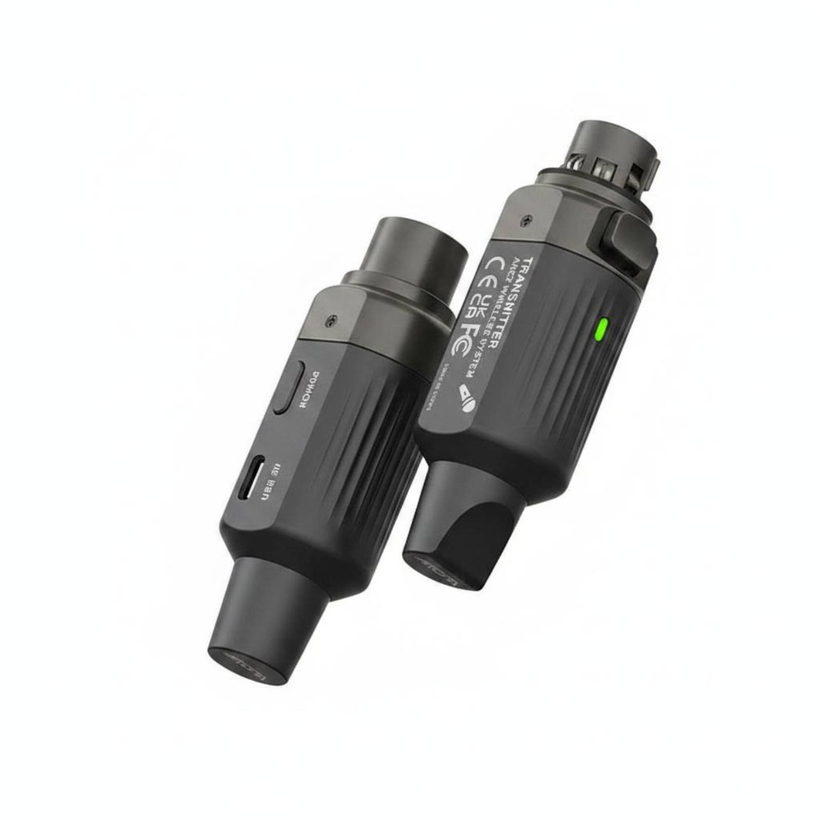 2 Pieces Multi-Channel Wireless XLR Transmitter Anti-Interference Wireless Audio Pickup System Low Latency for Speakers, Performance