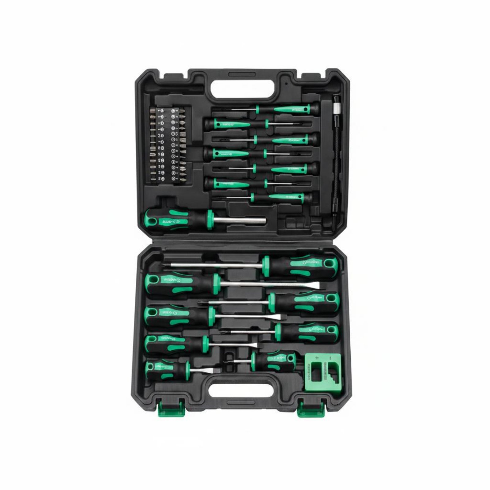 43 Pieces 43 Piece Screwdriver Set Phillips and Slotted Bits Multi Multi-Tool Repair Screwdriver Set Organized Storage Hand Tools for Technicians