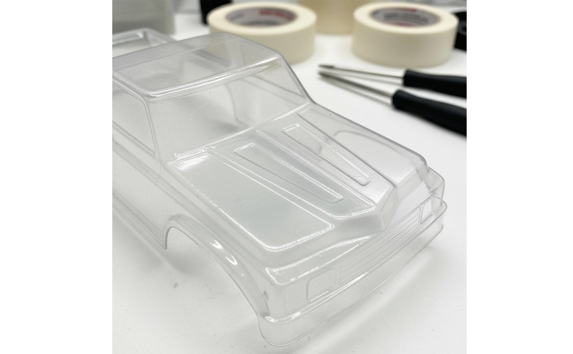 Transparente Karosserie Klar RC Auto Karosserie Unlackiert für Modellbauer