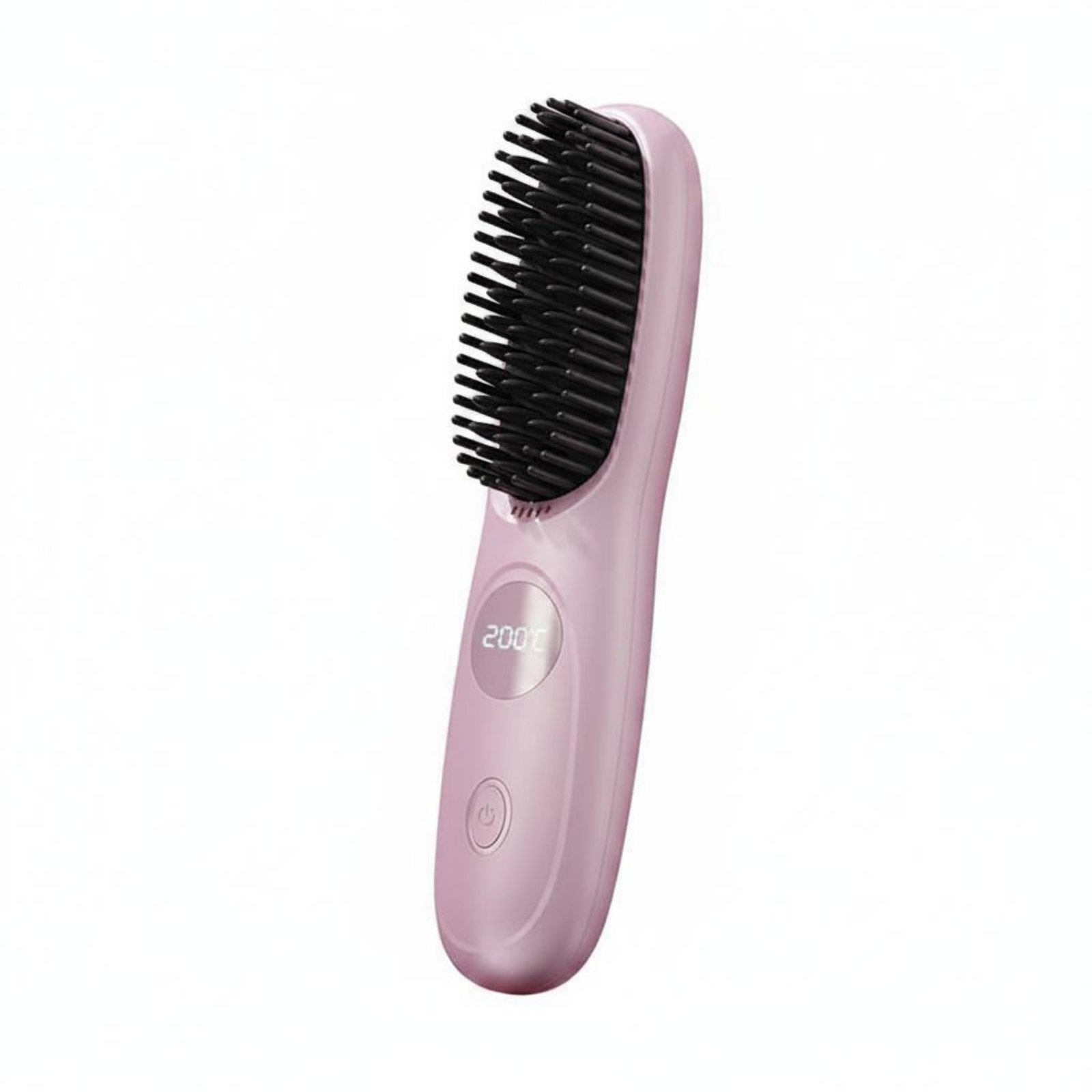 Cordless Hair Straightener Brush Portable Hair Straightener Brush Ceramic