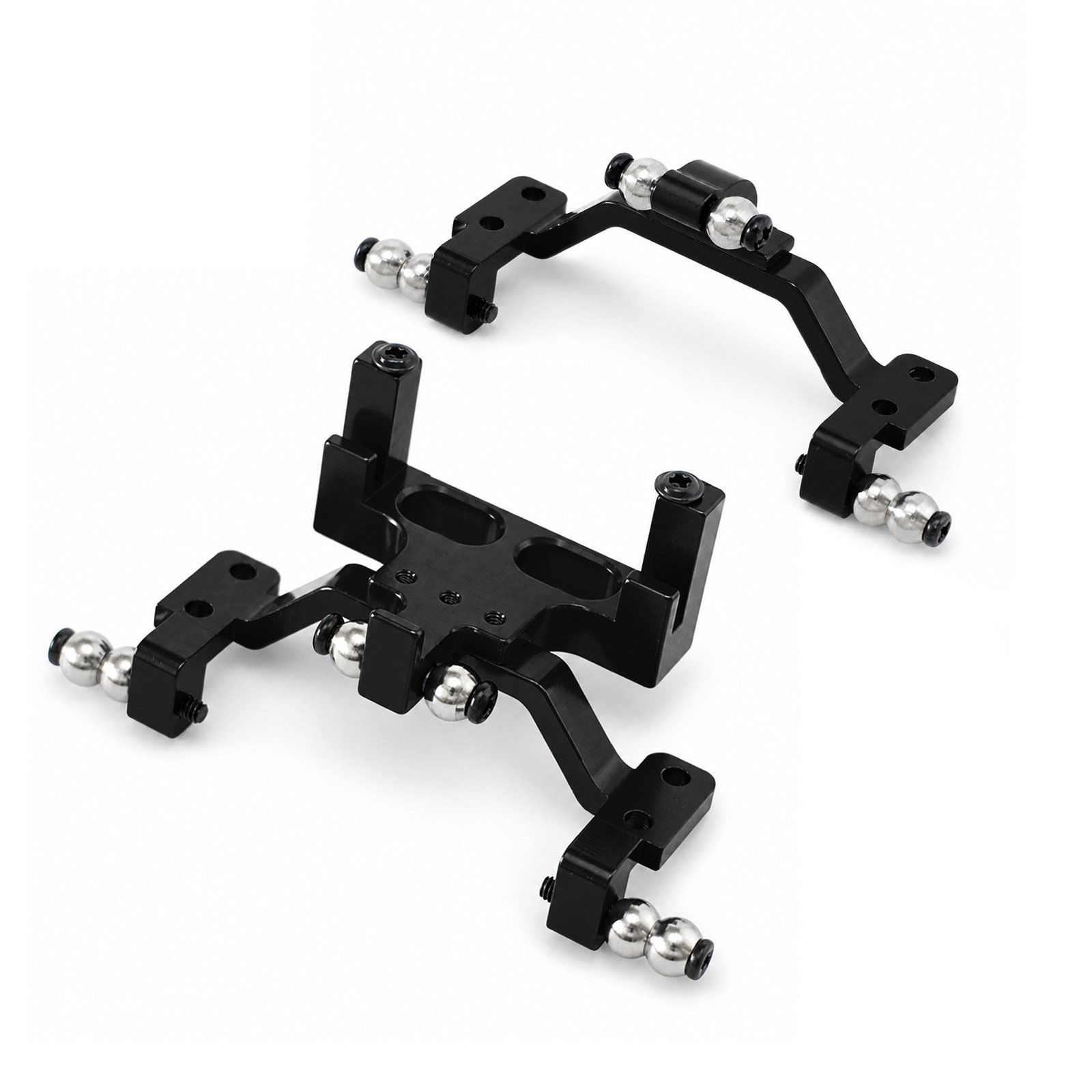 1/16 scale RC Car Servo Bracket Easy to Install RC Servo Mount Bracket Good Heat Dissipation Aluminum Steering Link Mount for Custom Build