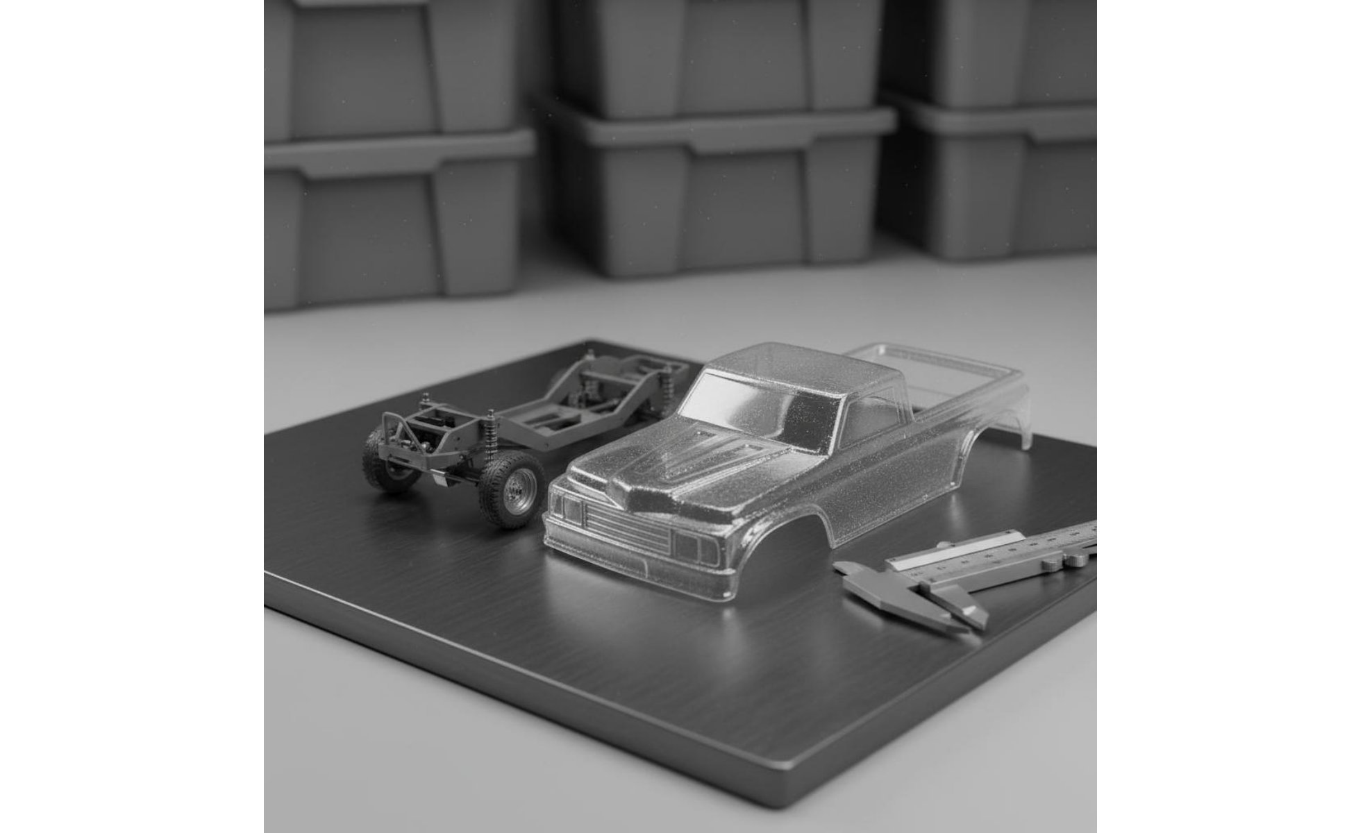 Transparente Karosserie Klar RC Auto Karosserie Unlackiert für Modellbauer