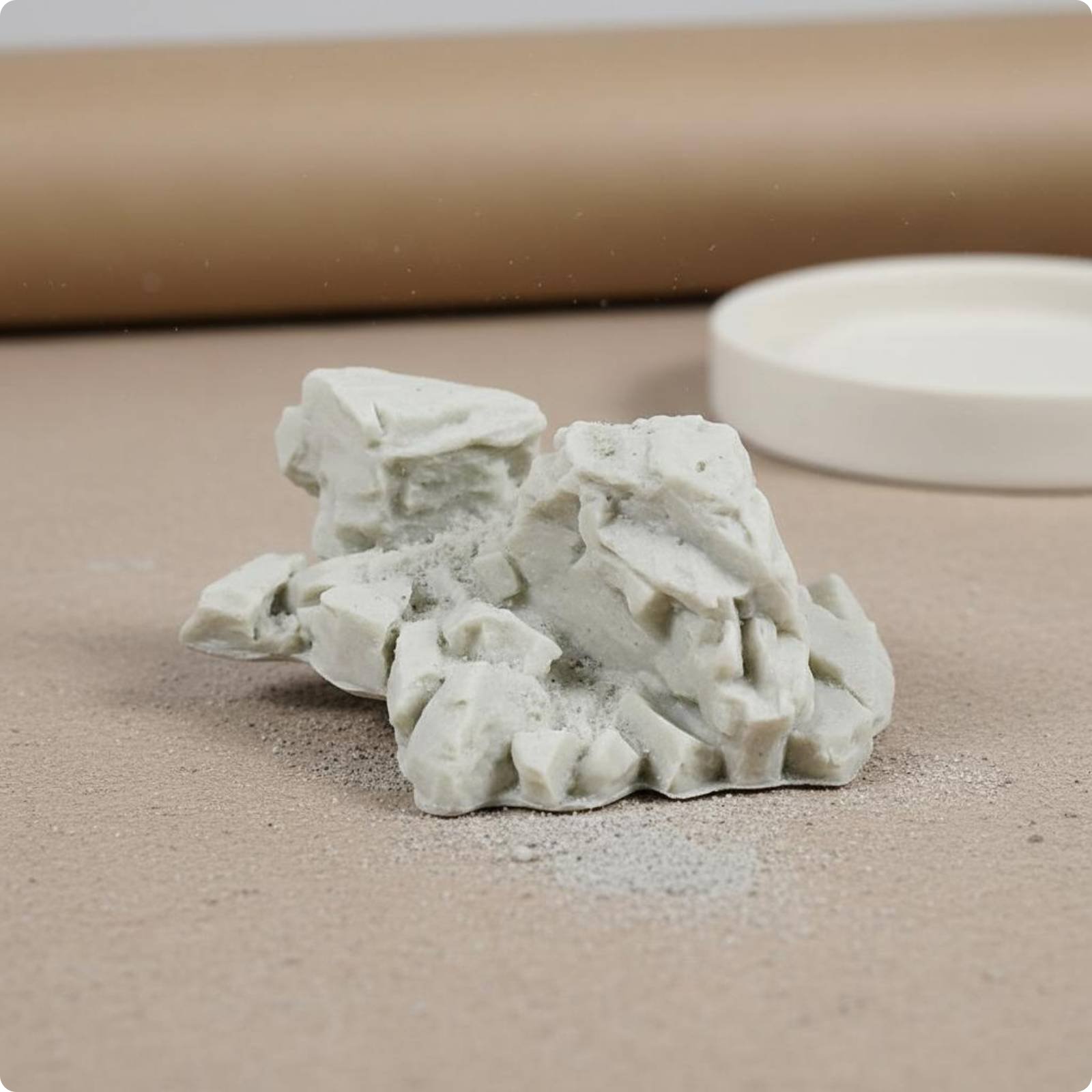 Realistic Texture Miniature Mountain Detailed Surface Resin Mountain Model Natural Look for Hobbyists, Sand Table, Scene Layout