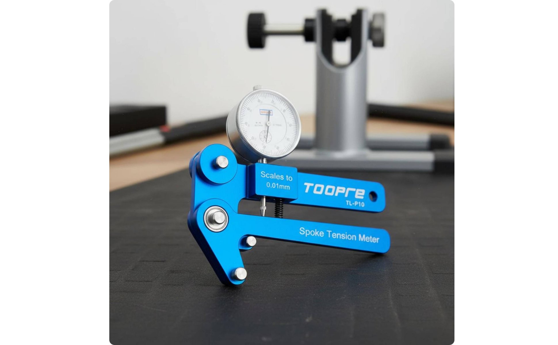 Two-Wheeler Spoke Tension Meter Aluminum Alloy Spoke Tension Meter Mechanical and Electronic Versions Wheel Truing Gauge for Cyclists