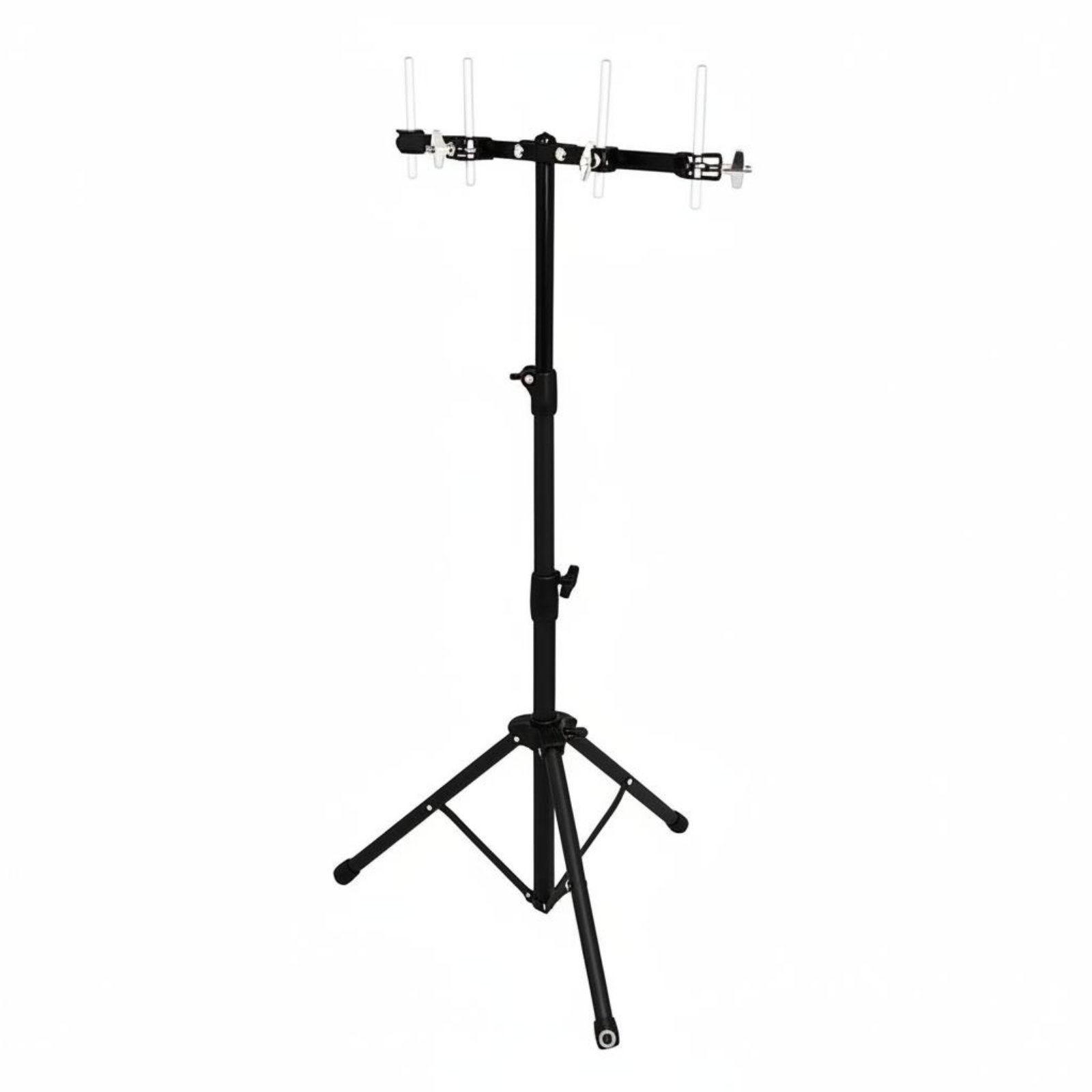 Adjustable Cowbell Stand Space-Saving Cowbell Combo Stable Base to Transport Musical Gear Gear for Studio Studio