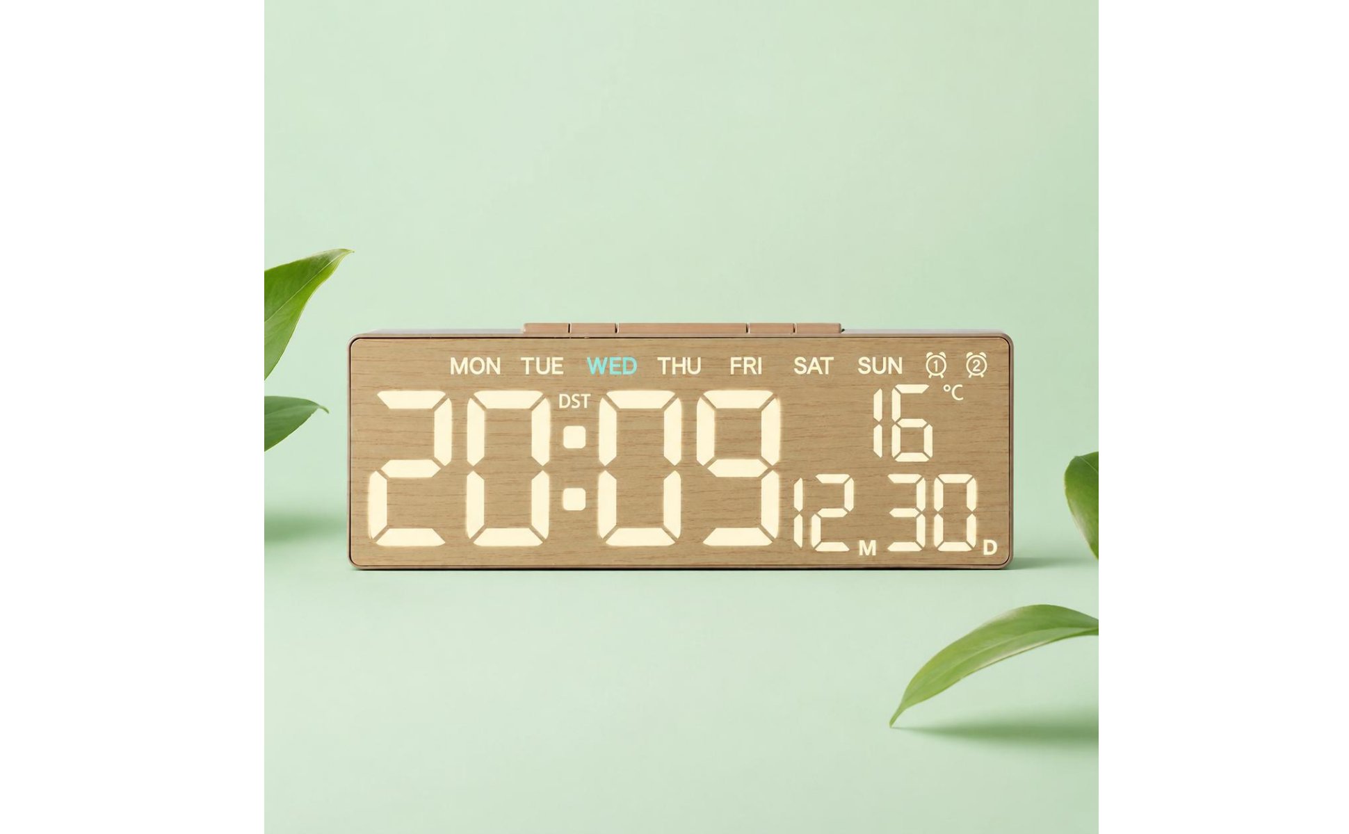 LED Alarm Timepiece Multifunction Temperature Display Timepiece