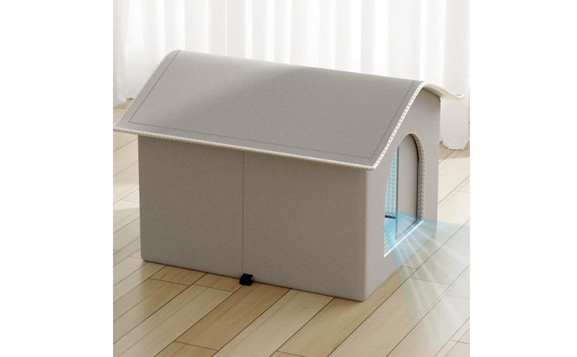 Air-Conditioned Feline House Space Saving Cooling Feline House for Kittens
