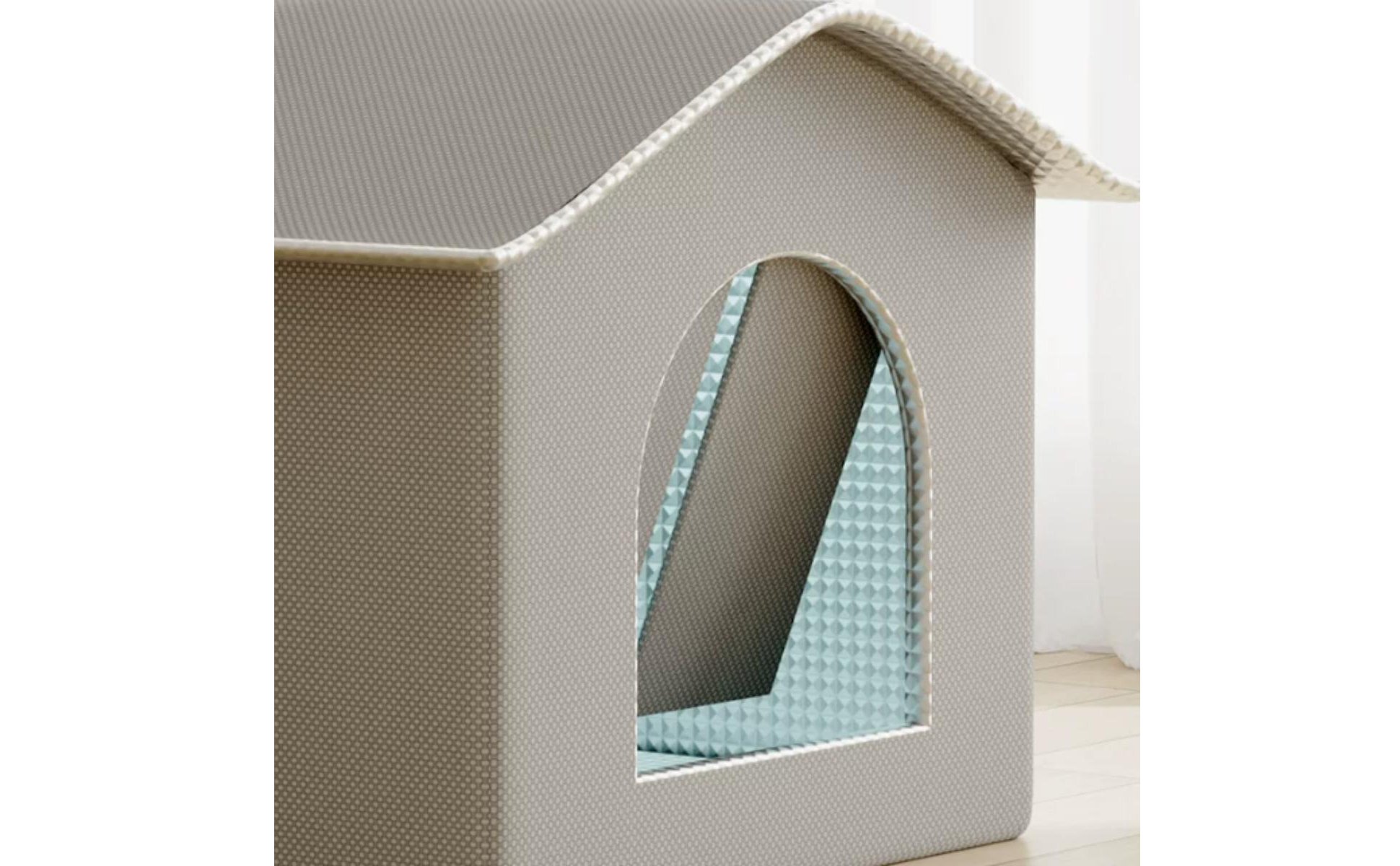 Air-Conditioned Feline House Space Saving Cooling Feline House for Kittens