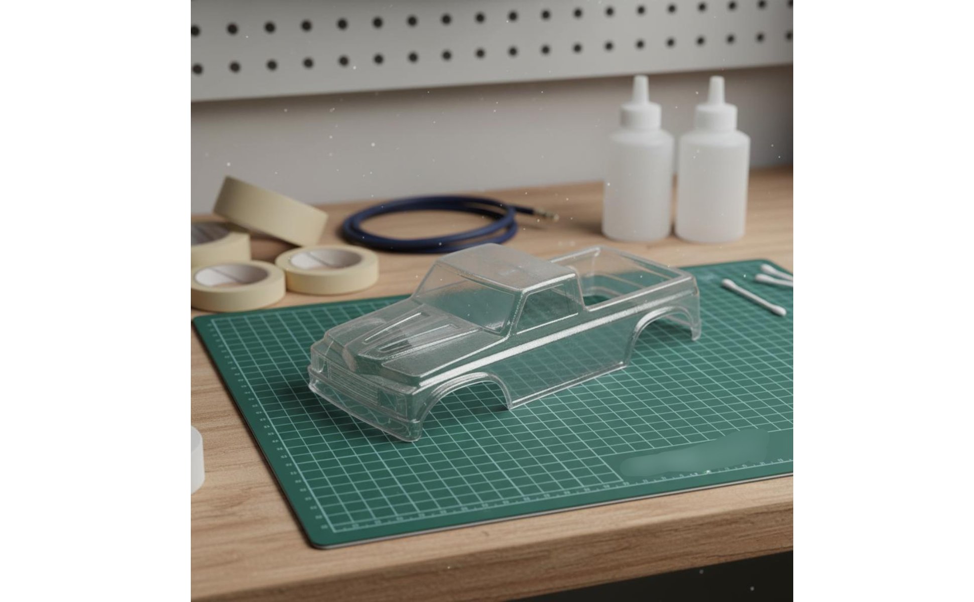Transparente Karosserie Klar RC Auto Karosserie Unlackiert für Modellbauer