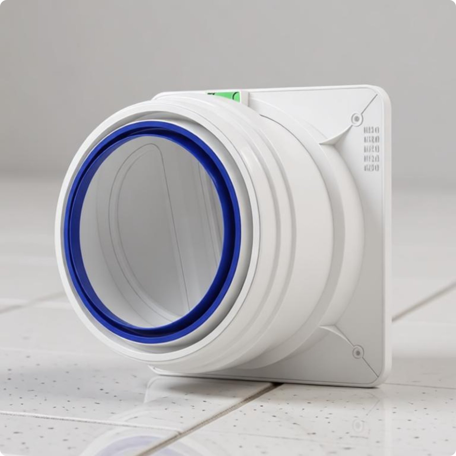 Range Hood Damper Odor Blocking Exhaust Duct Vent Cover Easy Install