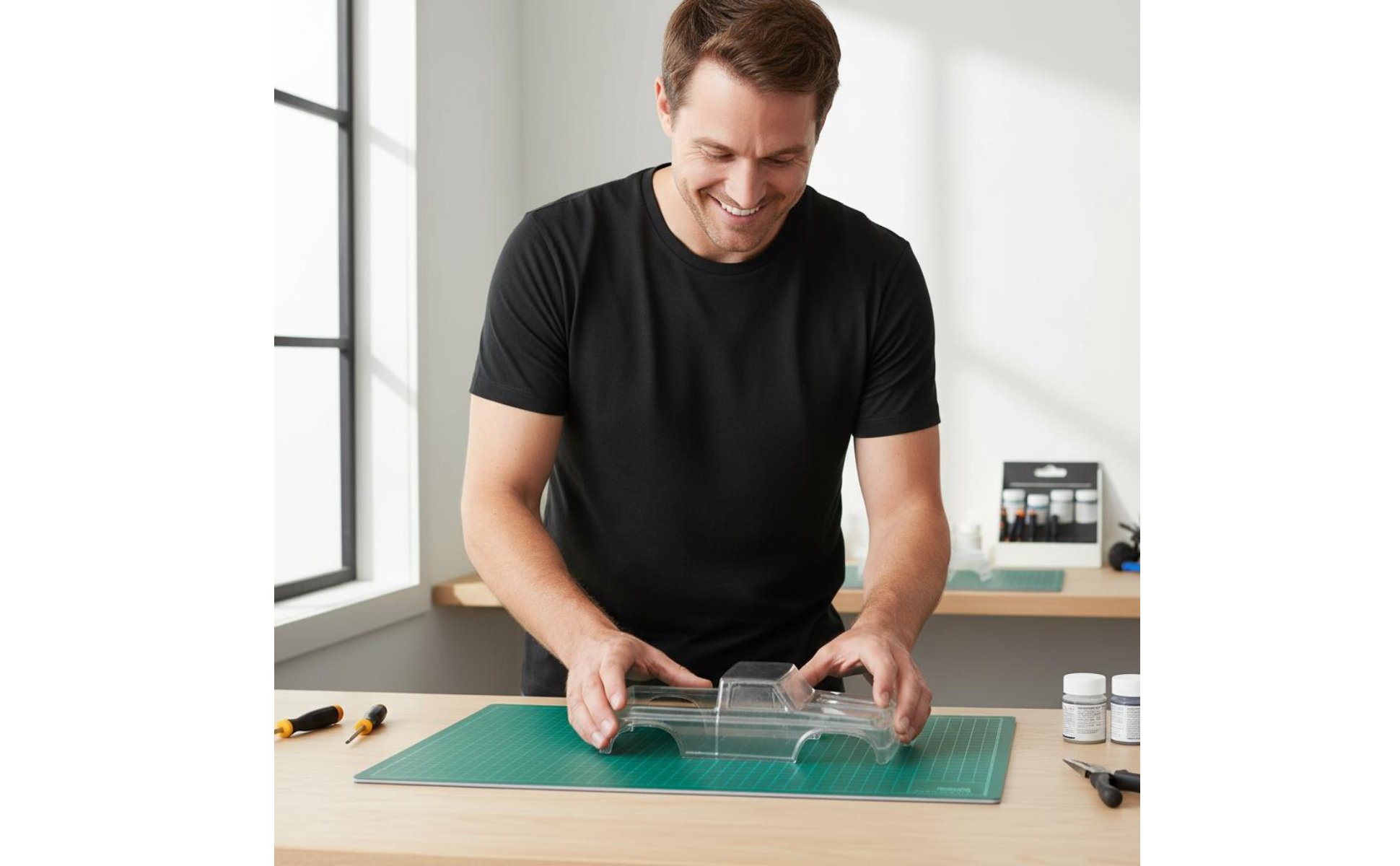 Transparente Karosserie Klar RC Auto Karosserie Unlackiert für Modellbauer